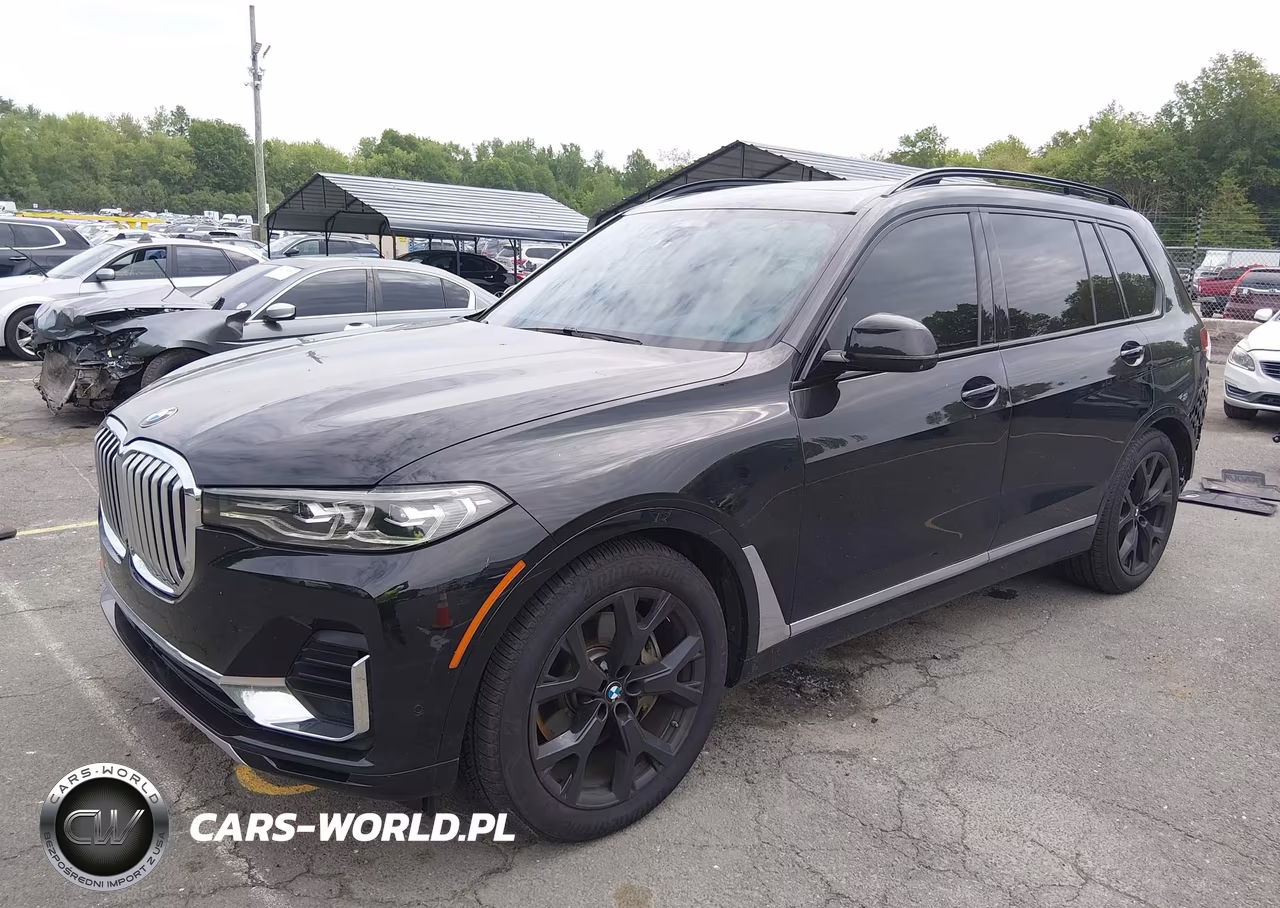 2021 BMW X7 xDrive40I VIN:5UXCW2C02M9E41103 - 2