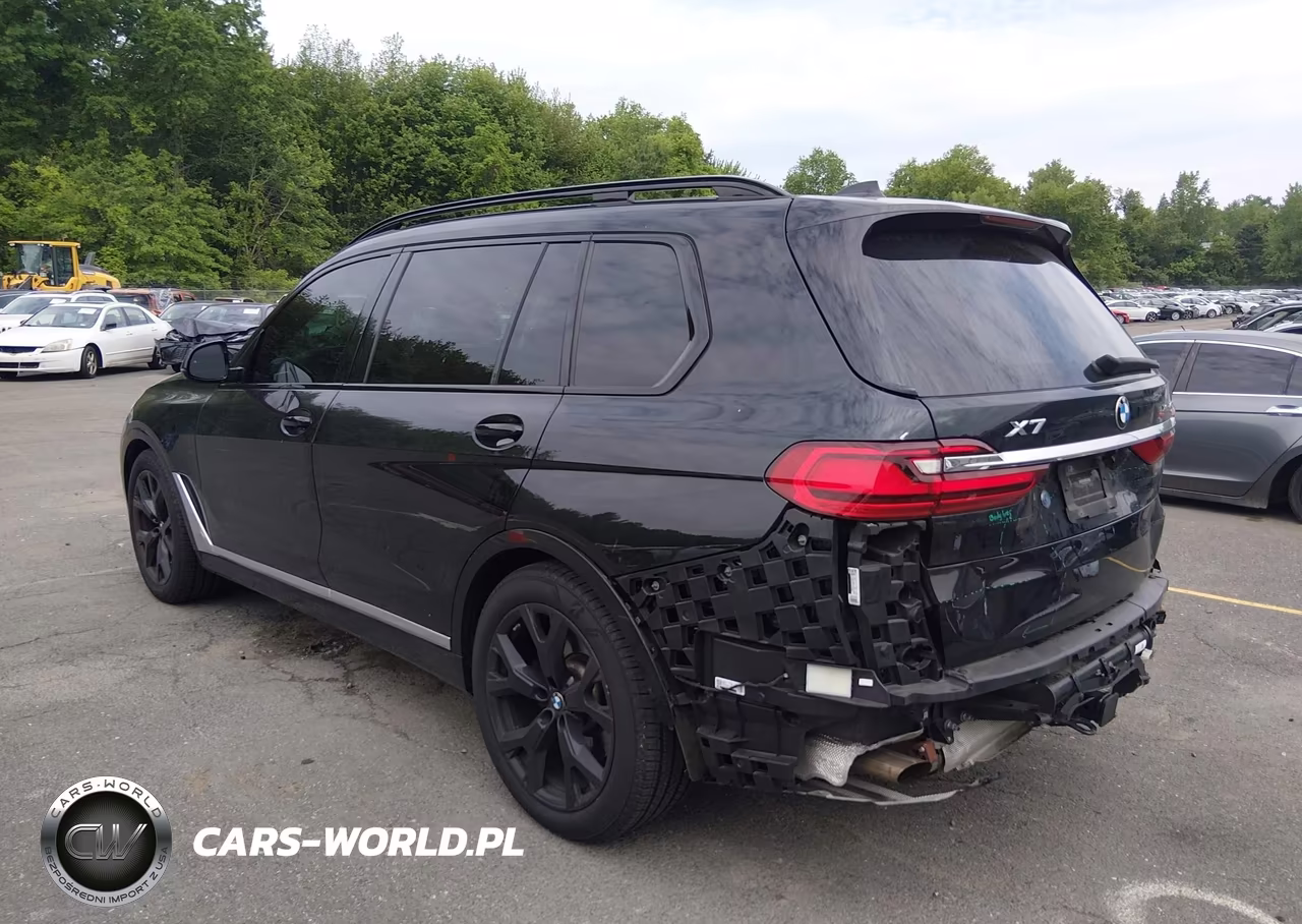 2021 BMW X7 xDrive40I VIN:5UXCW2C02M9E41103 - 3