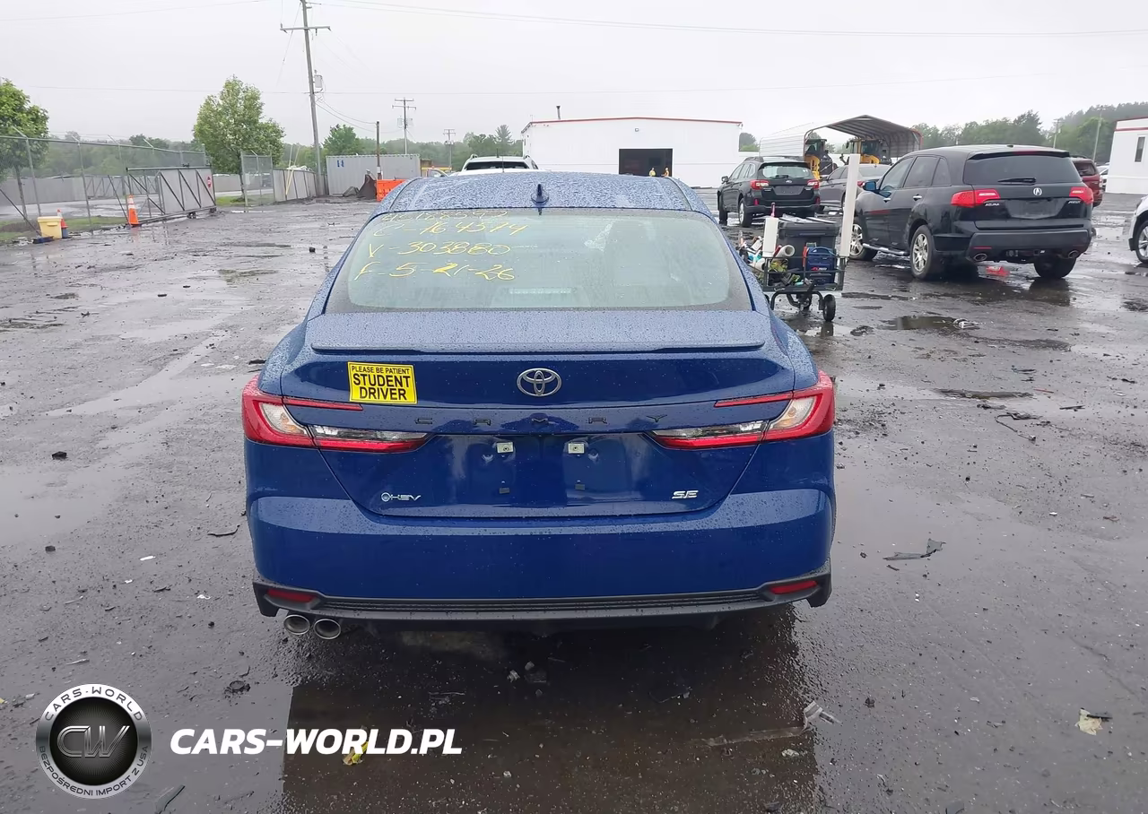 2026 Toyota Camry Se VIN:4T1DAACKXTU303880 - 16