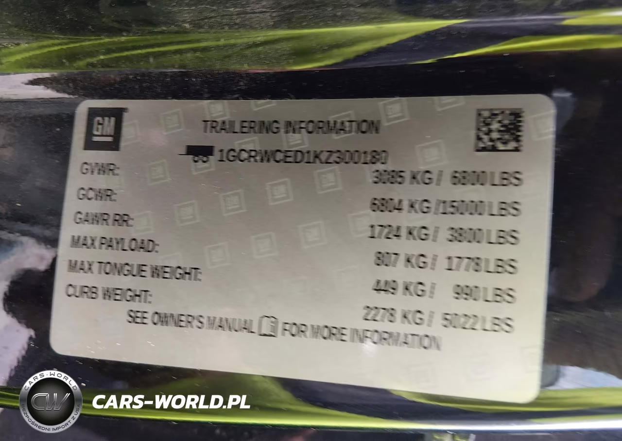 2019 Chevrolet Silverado 1500 Lt VIN:1GCRWCED1KZ300180 - 9