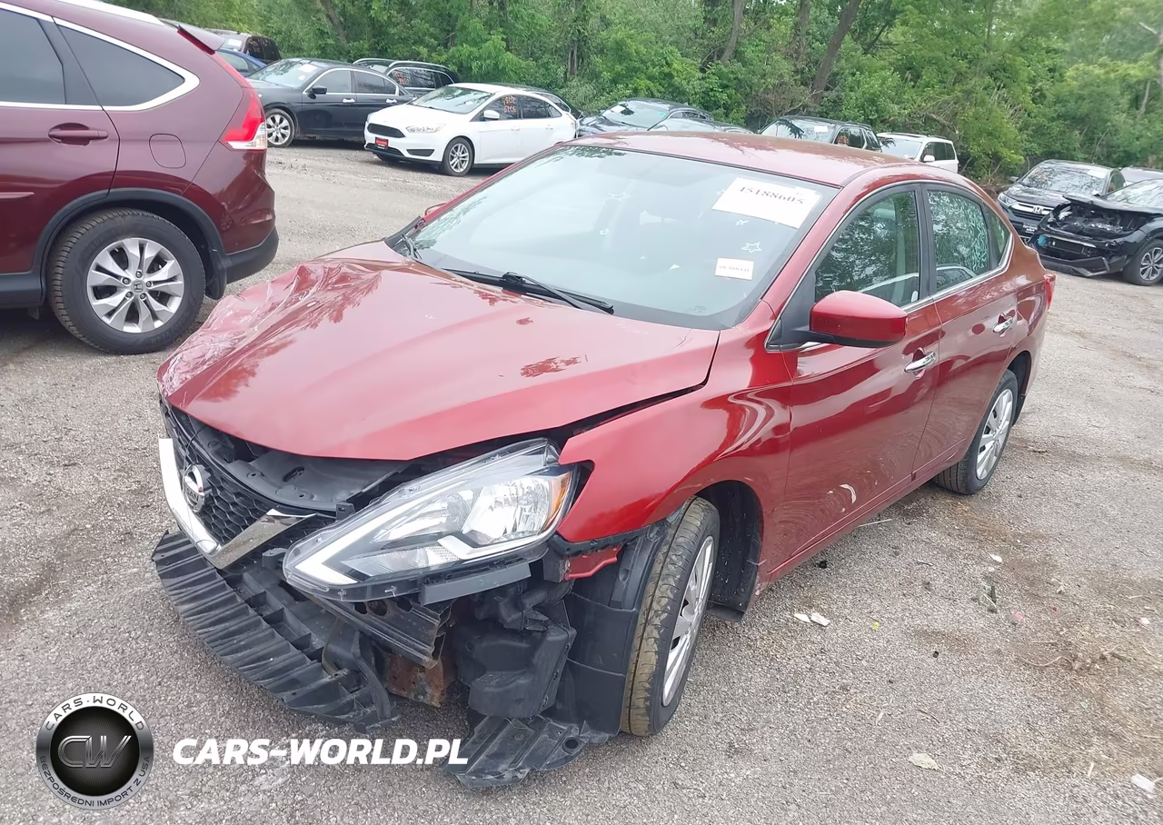 2017 Nissan Sentra Sv VIN:3N1AB7AP1HY366752 - 2