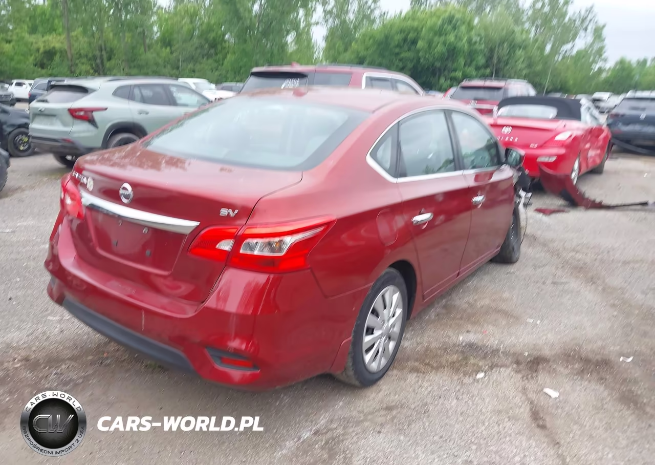 2017 Nissan Sentra Sv VIN:3N1AB7AP1HY366752 - 4