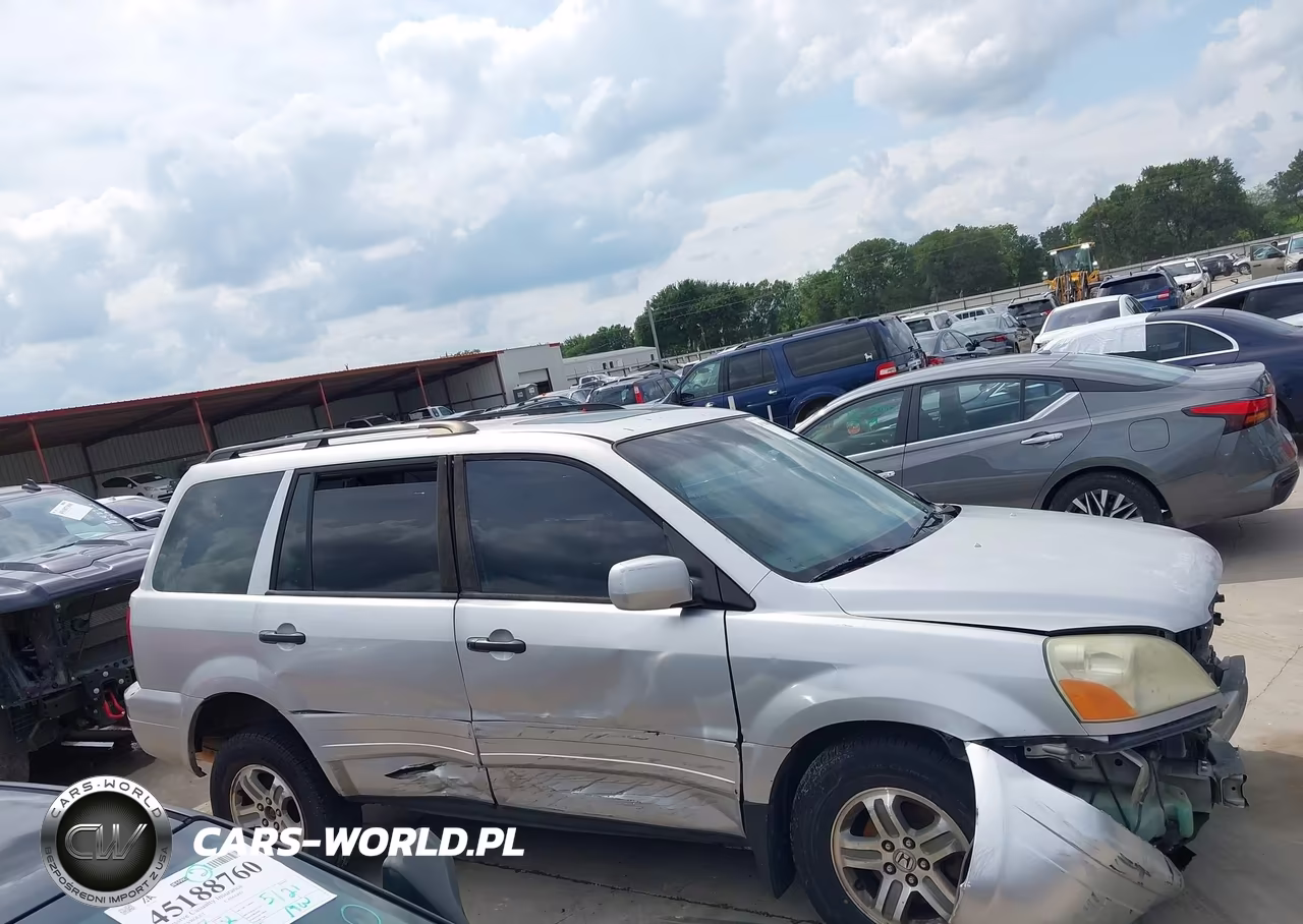 2005 Honda Pilot Ex-L VIN:5FNYF18545B045751 - 13