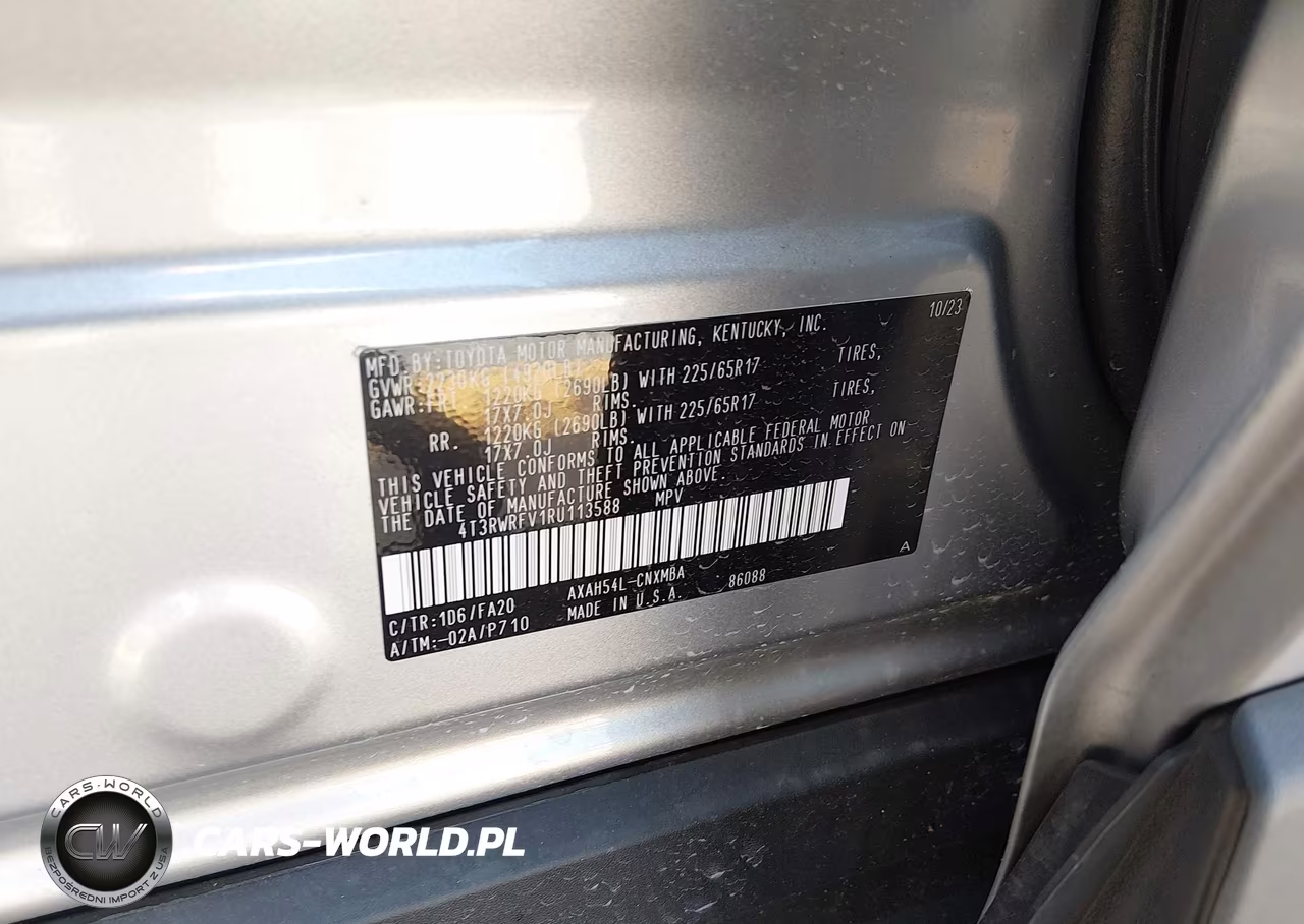 2024 Toyota Rav4 Hybrid Xle VIN:4T3RWRFV1RU113588 - 9