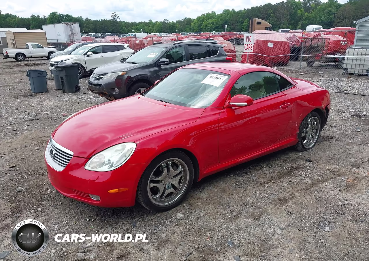 2003 Lexus Sc 430 VIN:JTHFN48Y630041507 - 2