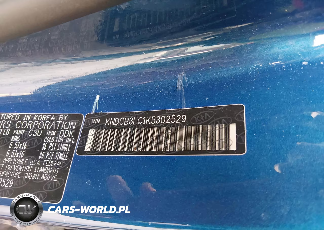 2019 Kia Niro Lx VIN:KNDCB3LC1K5302529 - 9