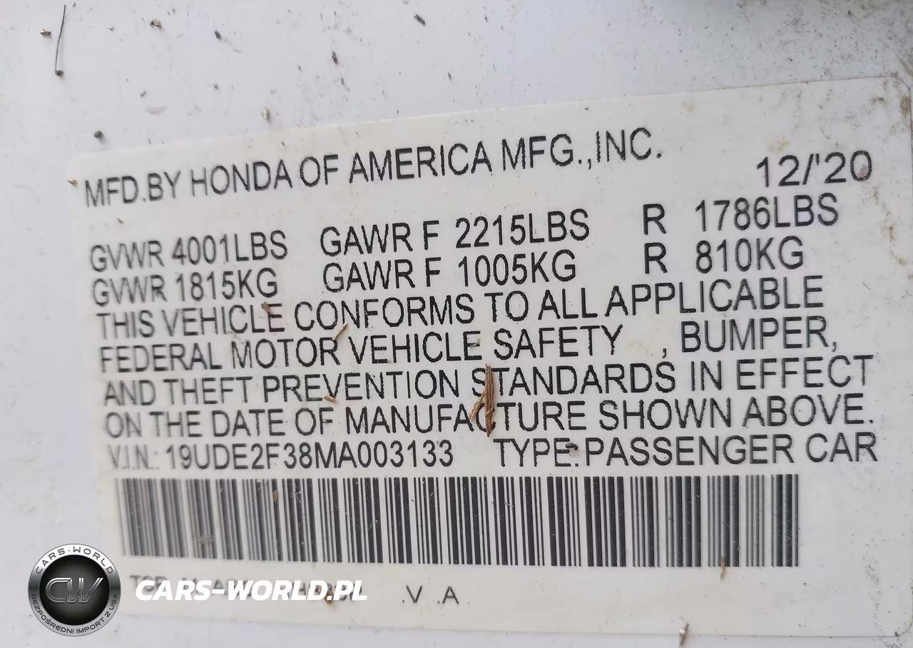 2021 Acura Ilx Standard VIN:19UDE2F38MA003133 - 9