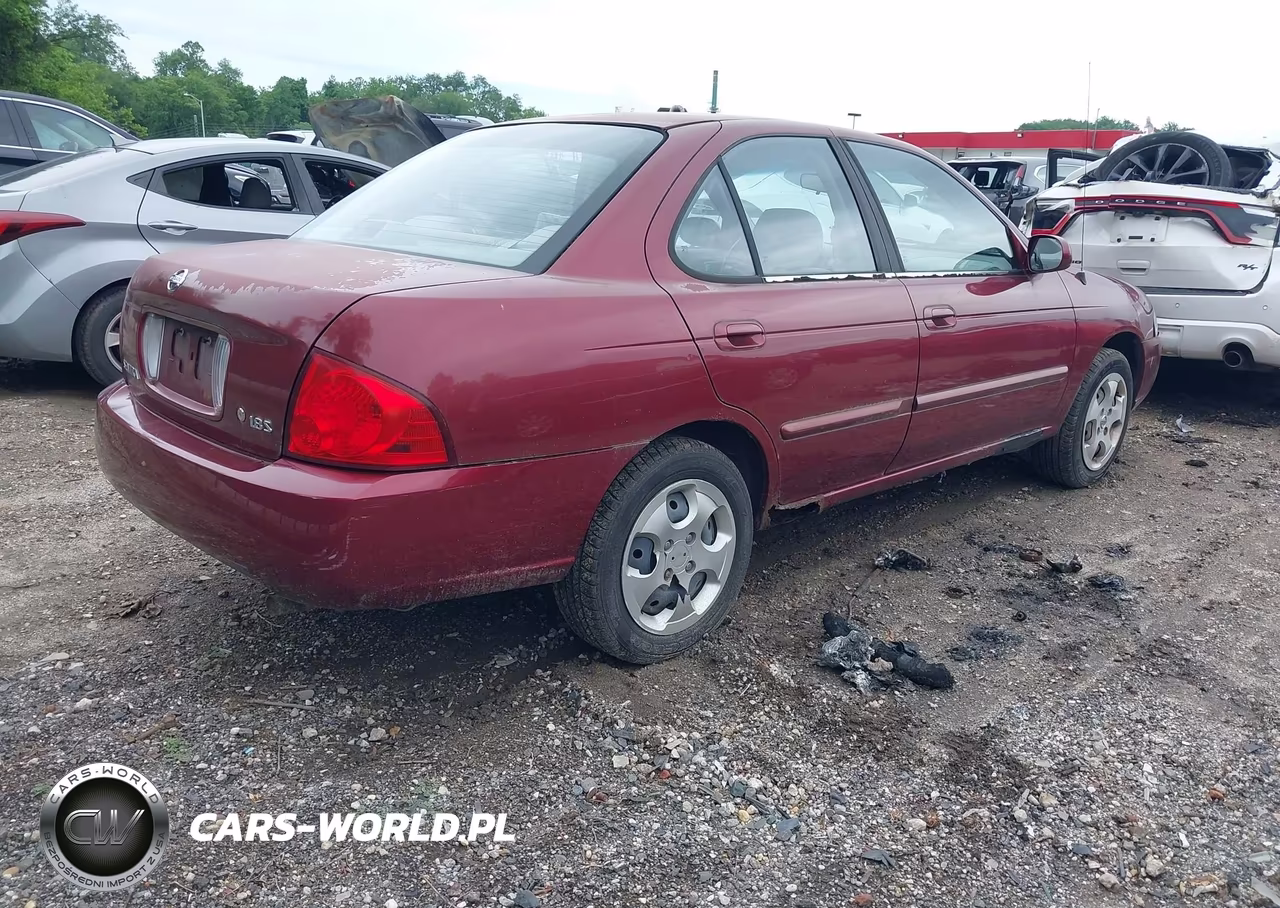 2004 Nissan Sentra 1.8S VIN:3N1CB51D04L856822 - 4