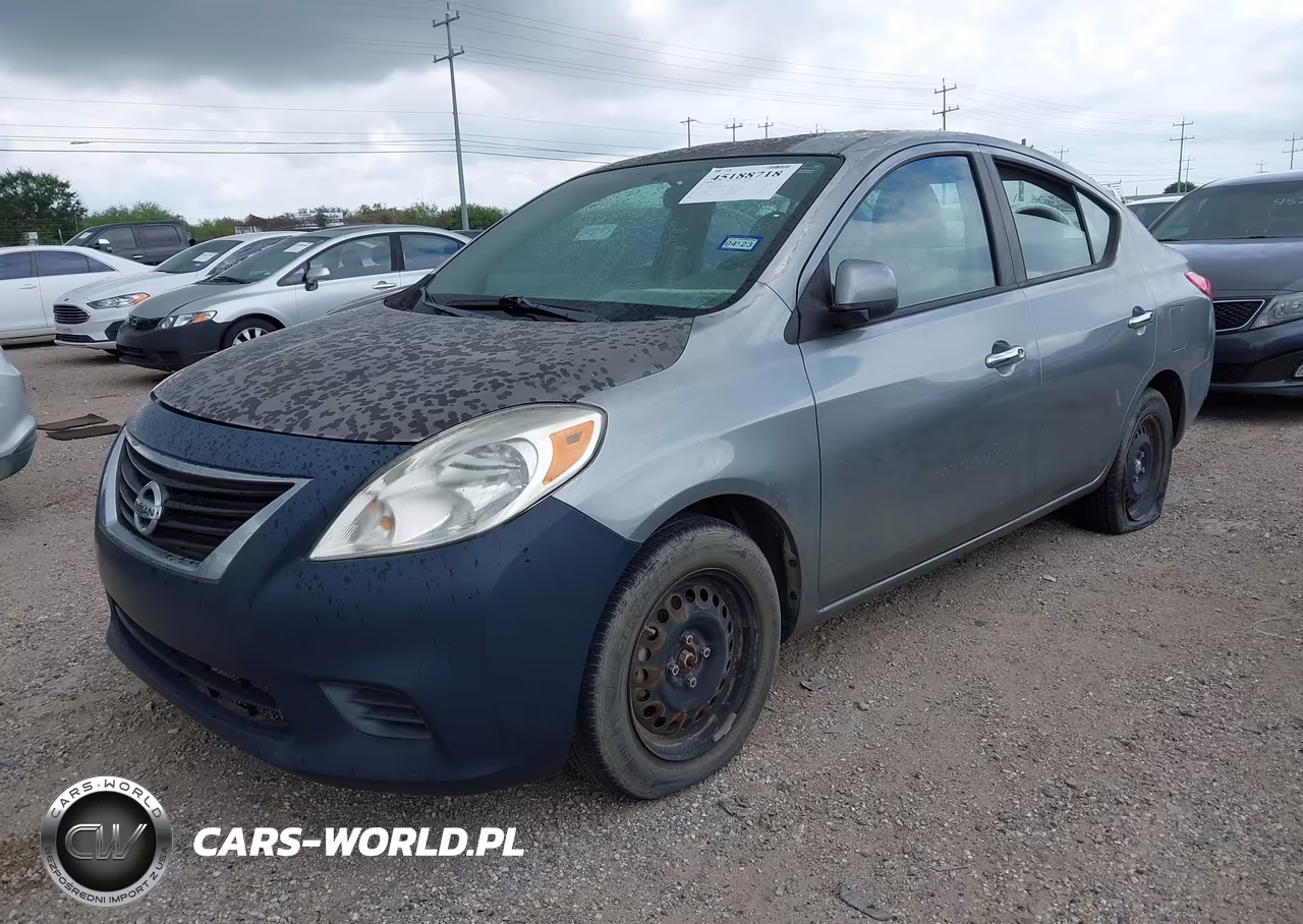 2012 Nissan Versa 1.6 Sv VIN:3N1CN7AP5CL931283 - 2