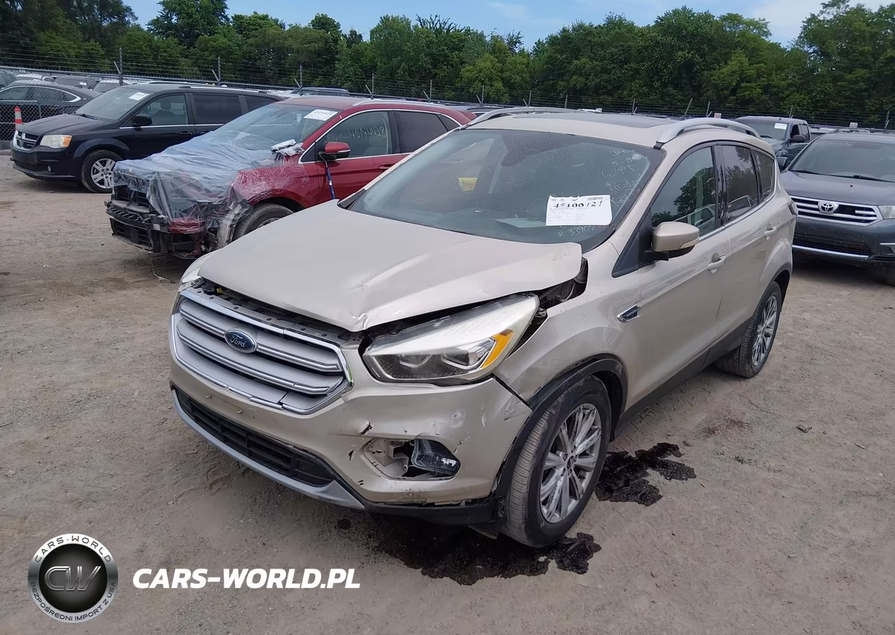 2018 Ford Escape Titanium VIN:1FMCU0J91JUA52628 - 2