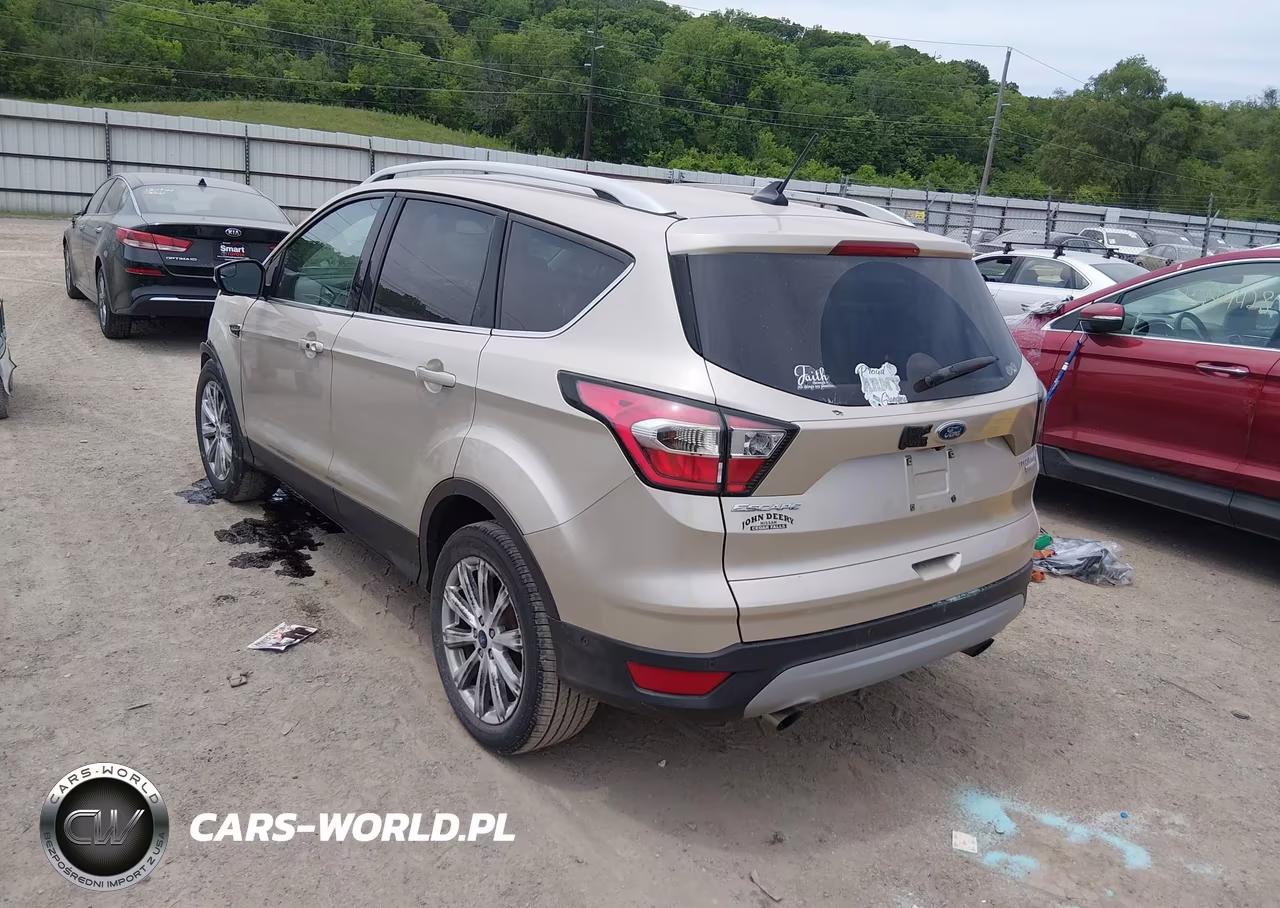 2018 Ford Escape Titanium VIN:1FMCU0J91JUA52628 - 3