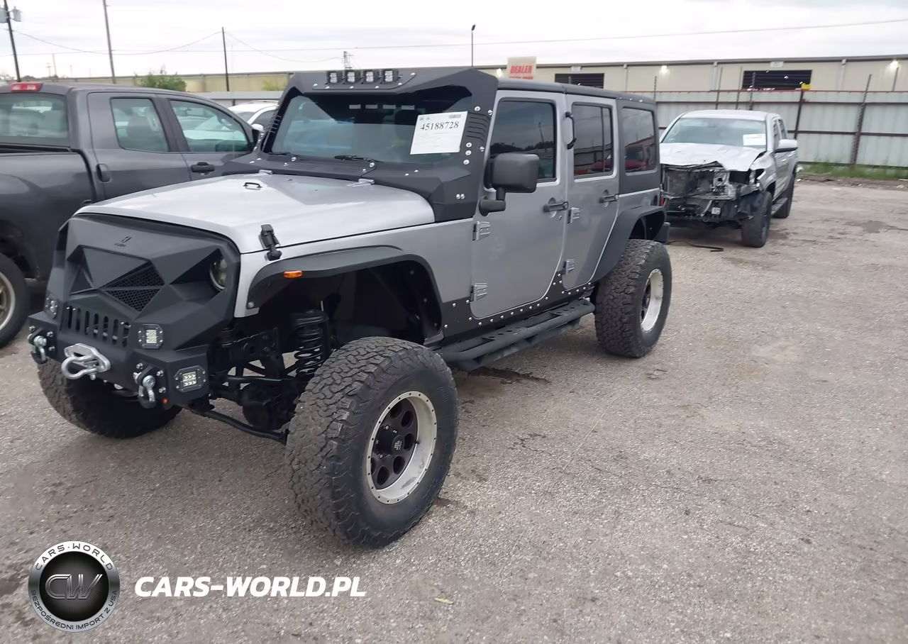 2017 Jeep Wrangler Unlimited Sport 4X4 VIN:1C4BJWDGXHL593070 - 2