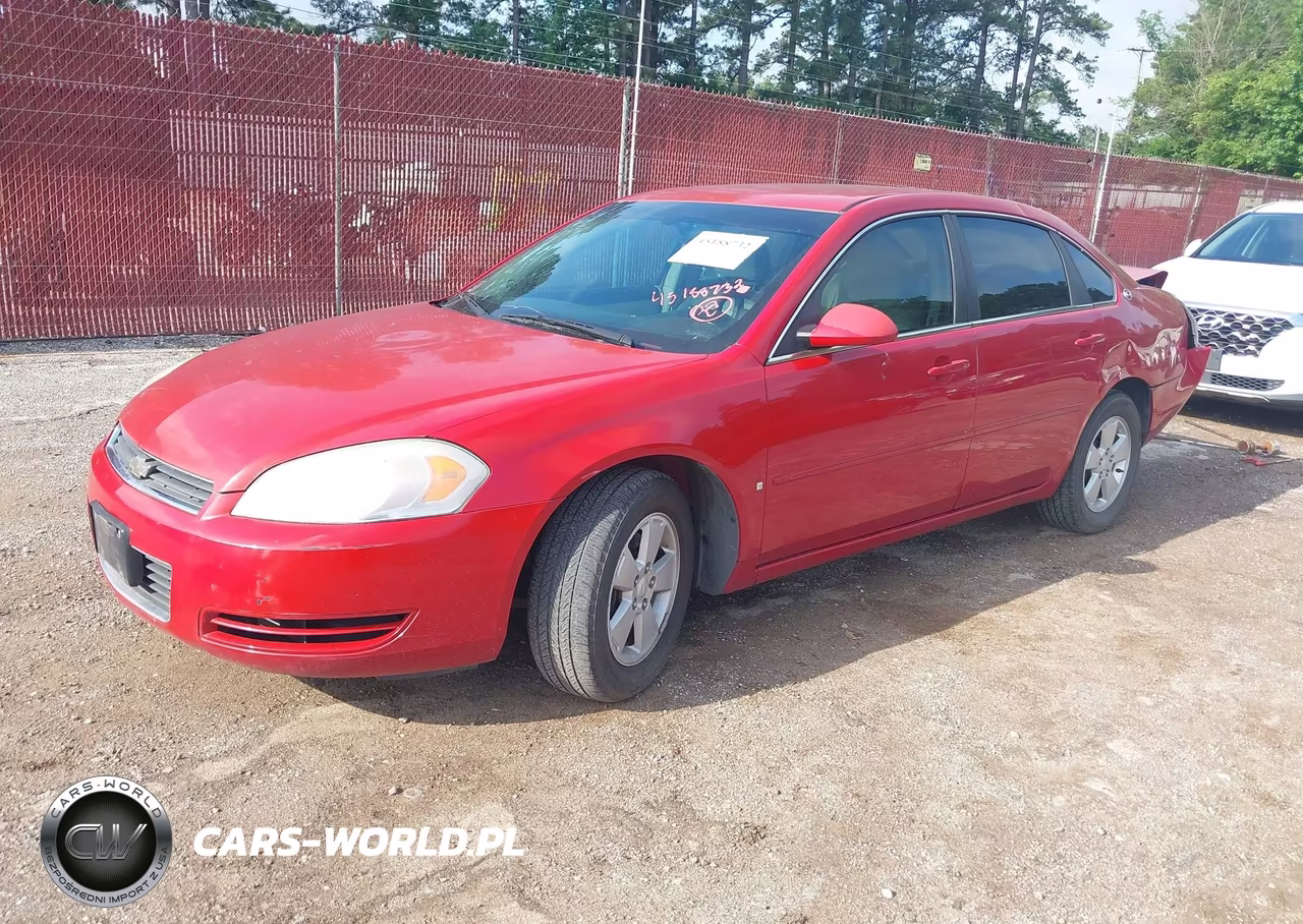 2008 Chevrolet Impala Lt VIN:2G1WT55N281310985 - 2