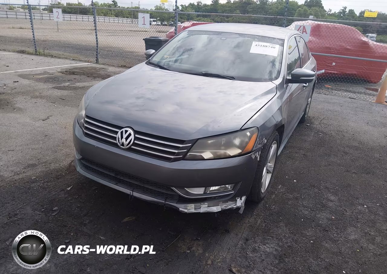 2015 Volkswagen Passat S VIN:1VWAS7A3XFC091413 - 2