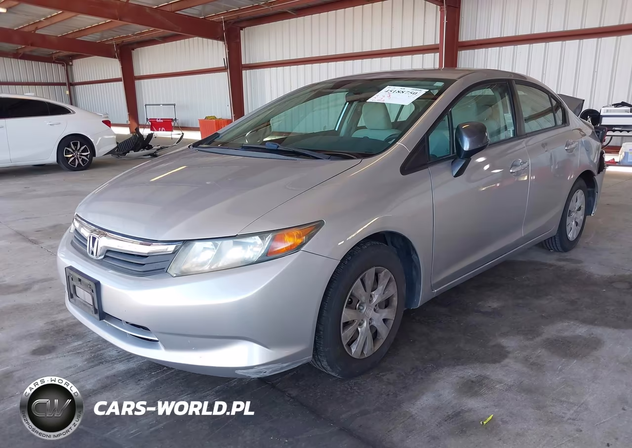 2012 Honda Civic Lx VIN:19XFB2F52CE364368 - 2
