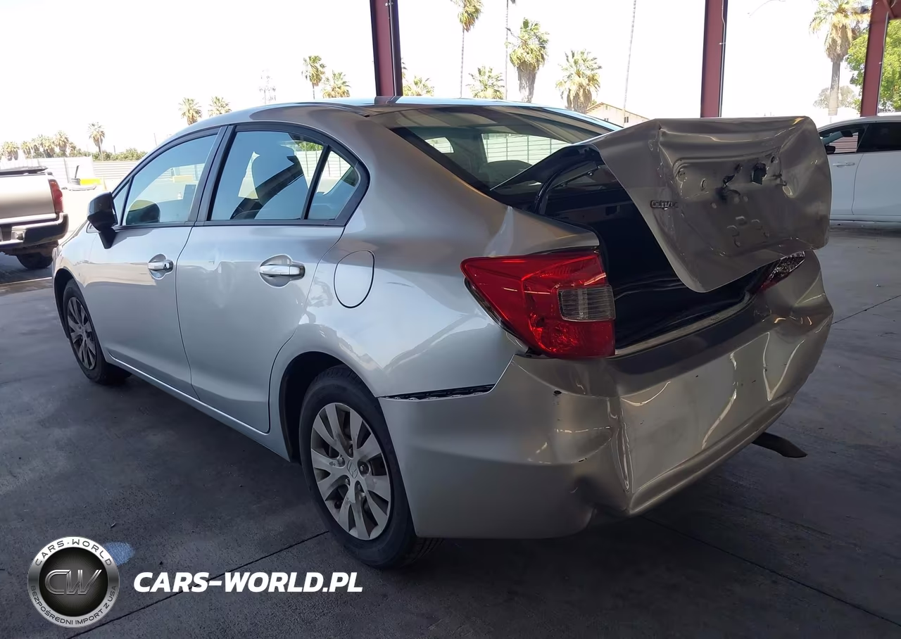 2012 Honda Civic Lx VIN:19XFB2F52CE364368 - 3