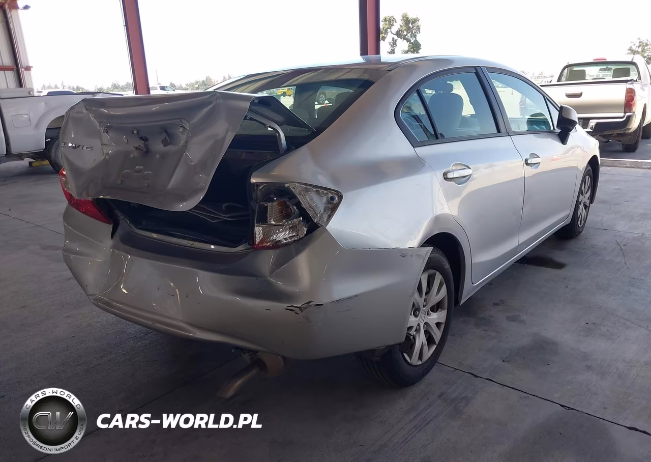 2012 Honda Civic Lx VIN:19XFB2F52CE364368 - 4