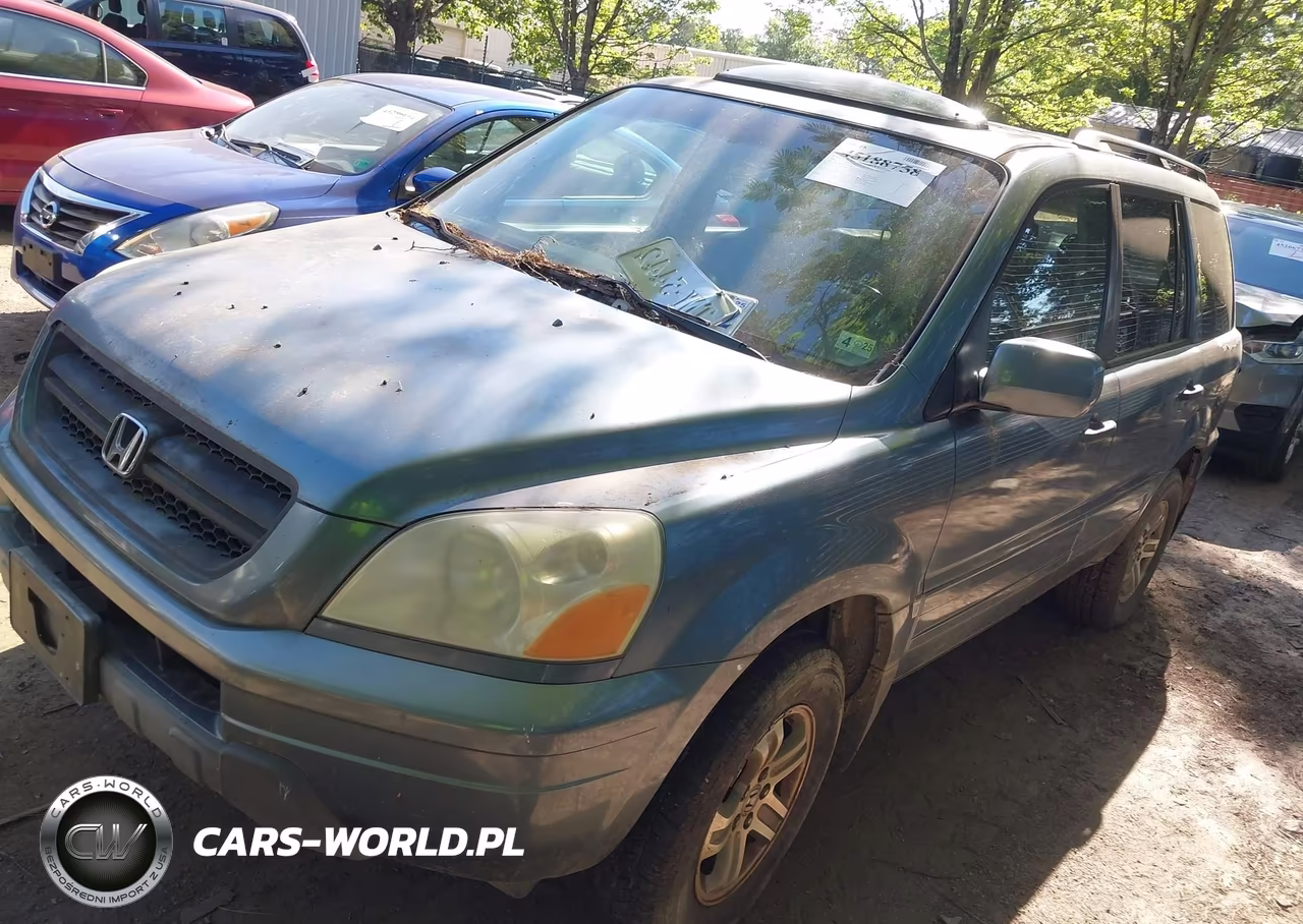 2005 Honda Pilot Ex-L VIN:2HKYF18605H541365 - 2