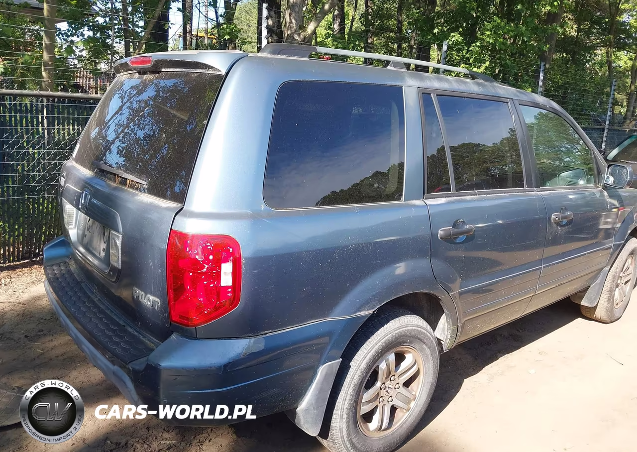 2005 Honda Pilot Ex-L VIN:2HKYF18605H541365 - 4