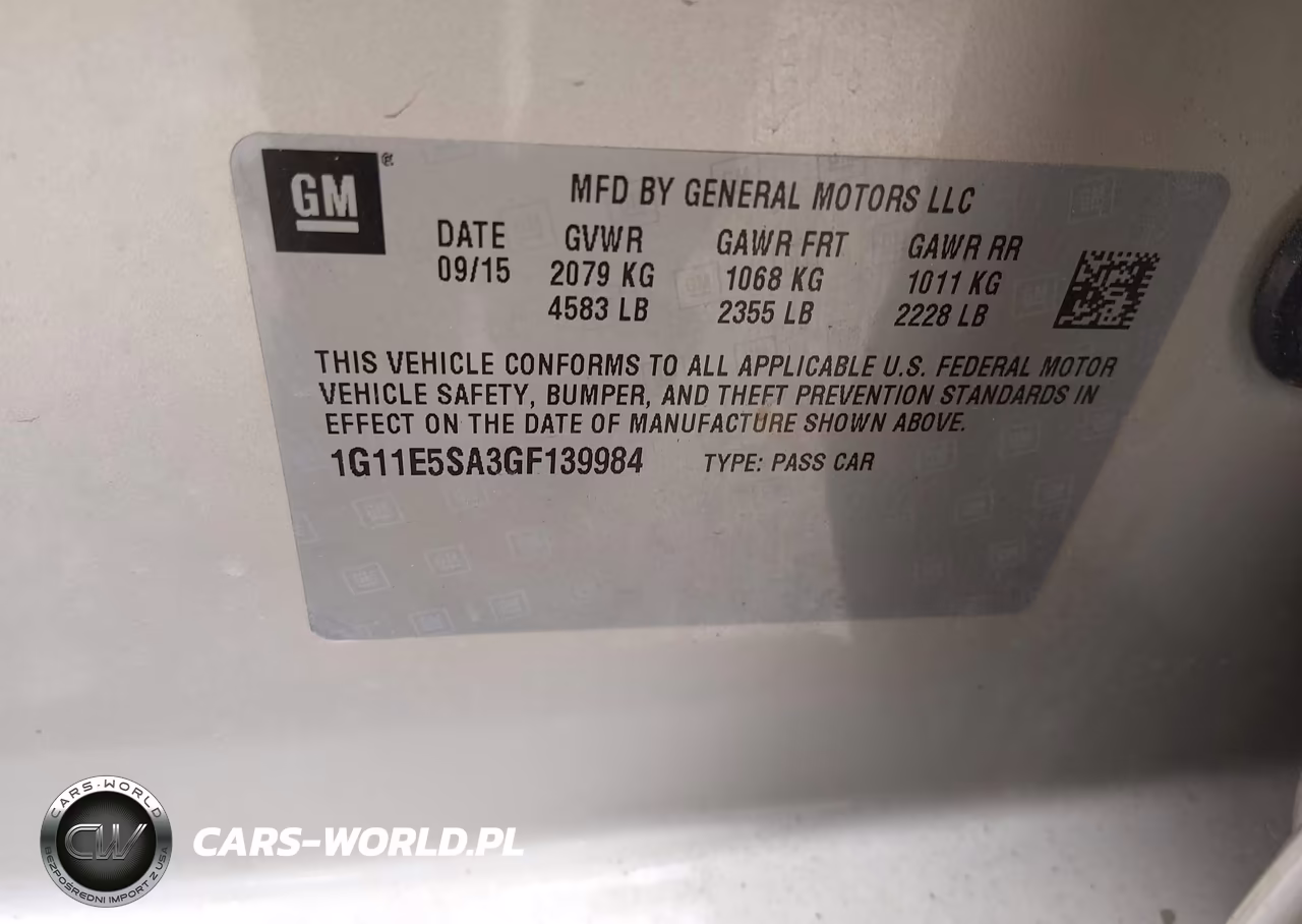 2016 Chevrolet Malibu Limited Ltz VIN:1G11E5SA3GF139984 - 9