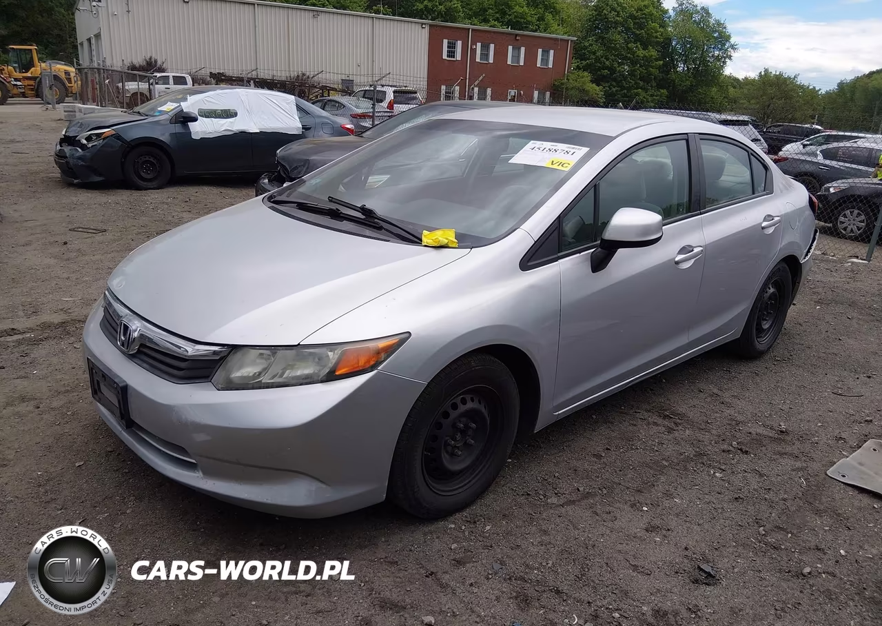 2012 Honda Civic Lx VIN:2HGFB2F58CH557887 - 2