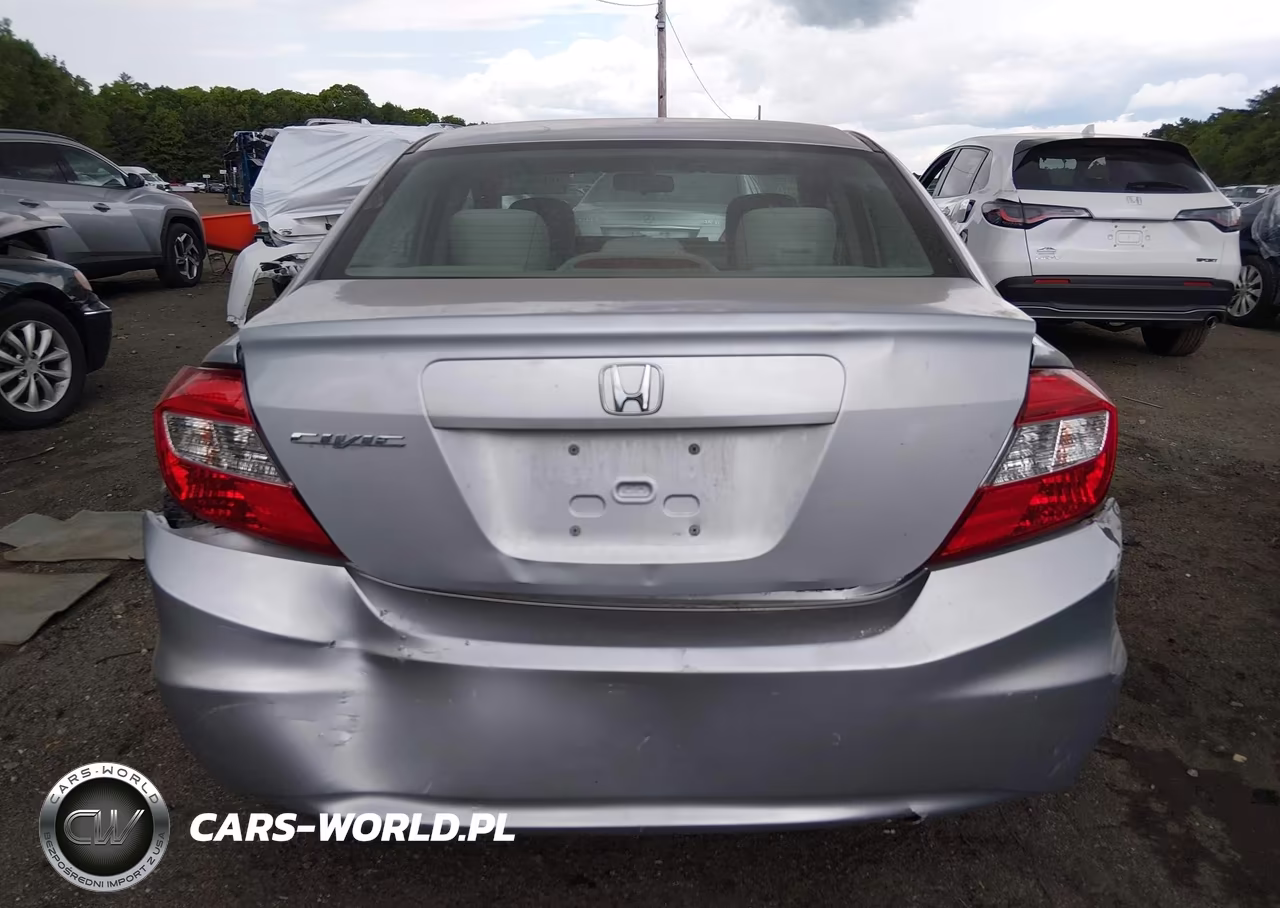 2012 Honda Civic Lx VIN:2HGFB2F58CH557887 - 6