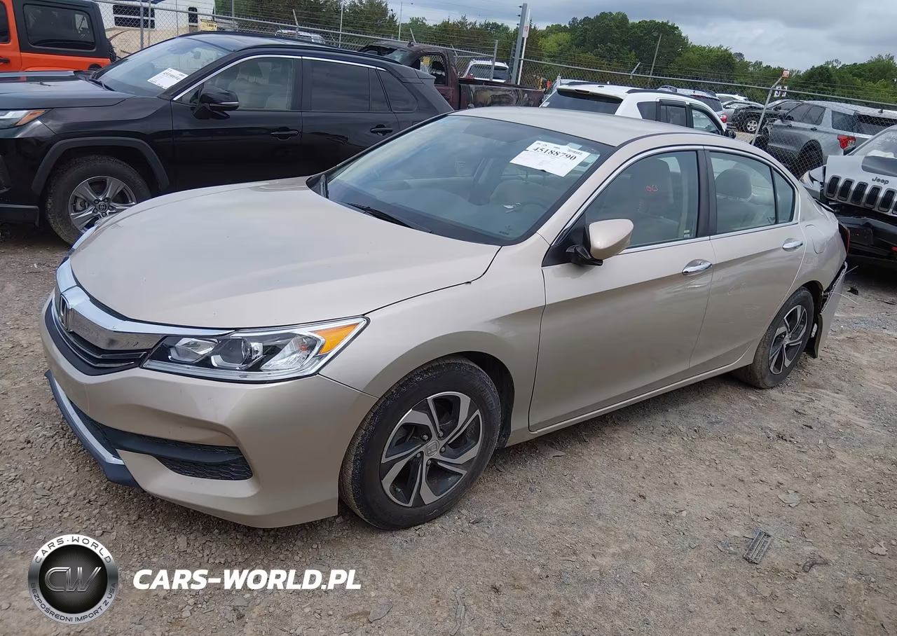2016 Honda Accord Lx VIN:1HGCR2F39GA234661 - 2