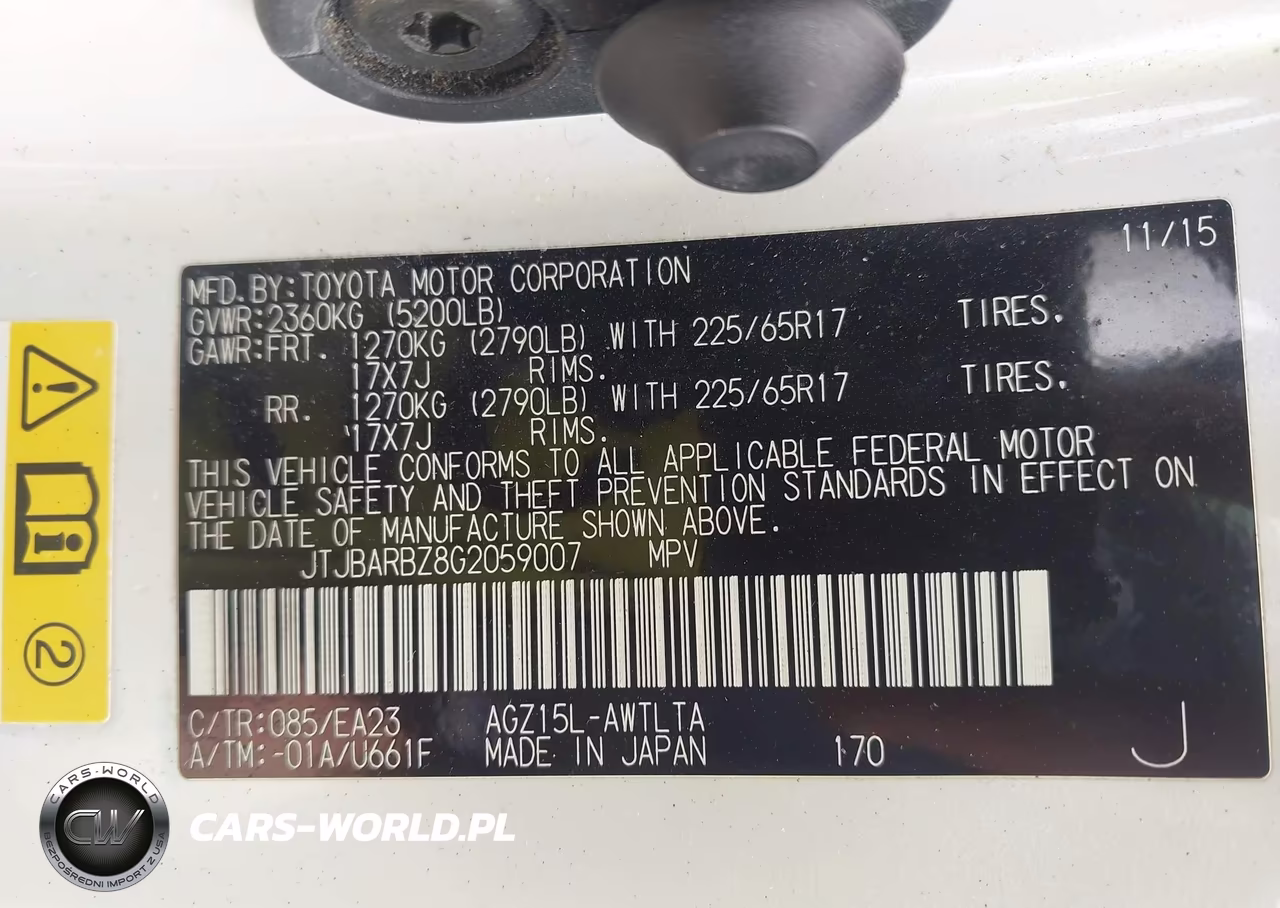 2016 Lexus Nx 200T VIN:JTJBARBZ8G2059007 - 9