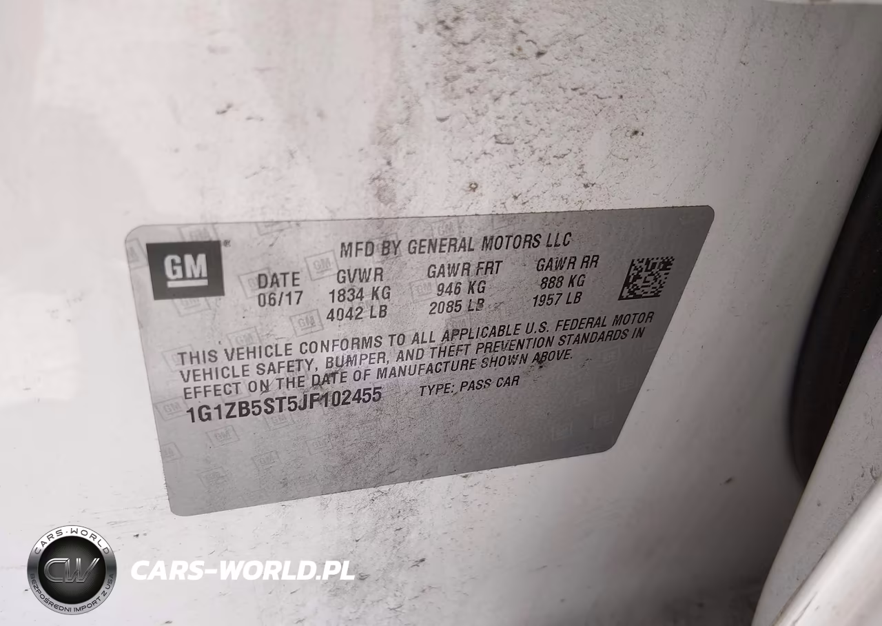 2018 Chevrolet Malibu 1Ls VIN:1G1ZB5ST5JF102455 - 9