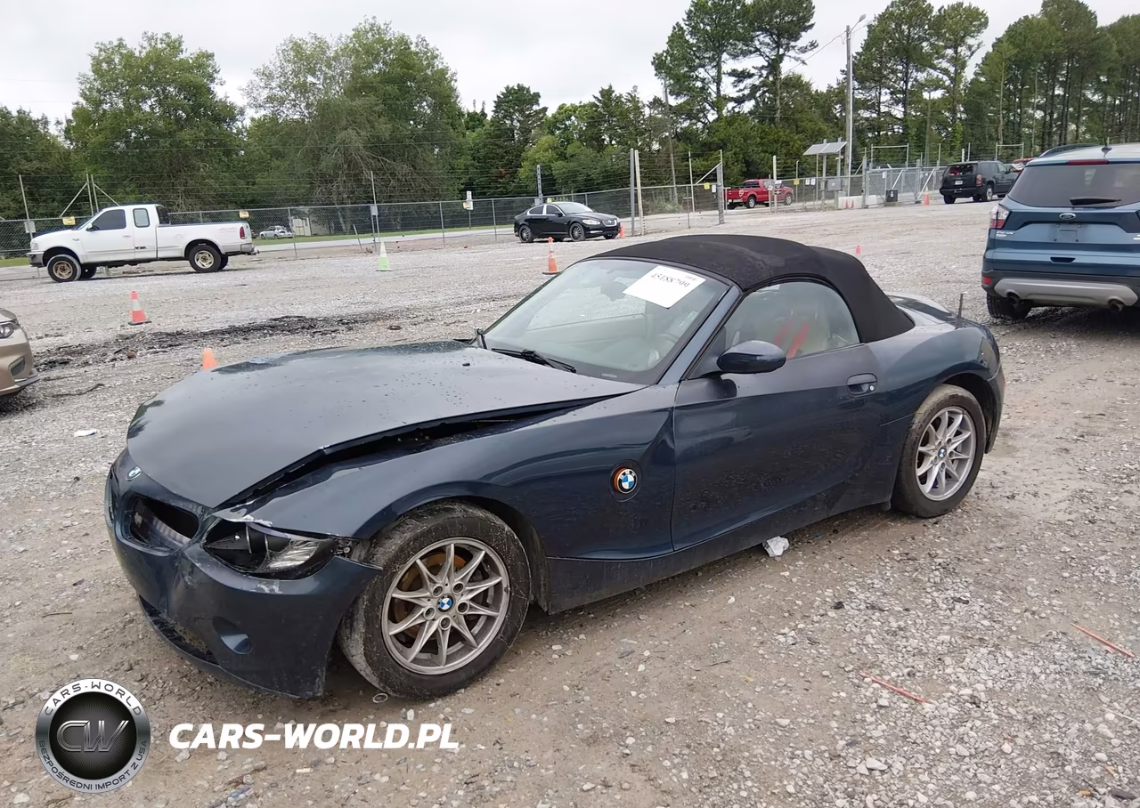 2003 BMW Z4 2.5I VIN:4USBT33443LS47440 - 2