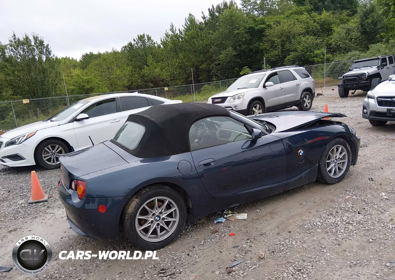 2003 BMW Z4 2.5I VIN:4USBT33443LS47440 - 4