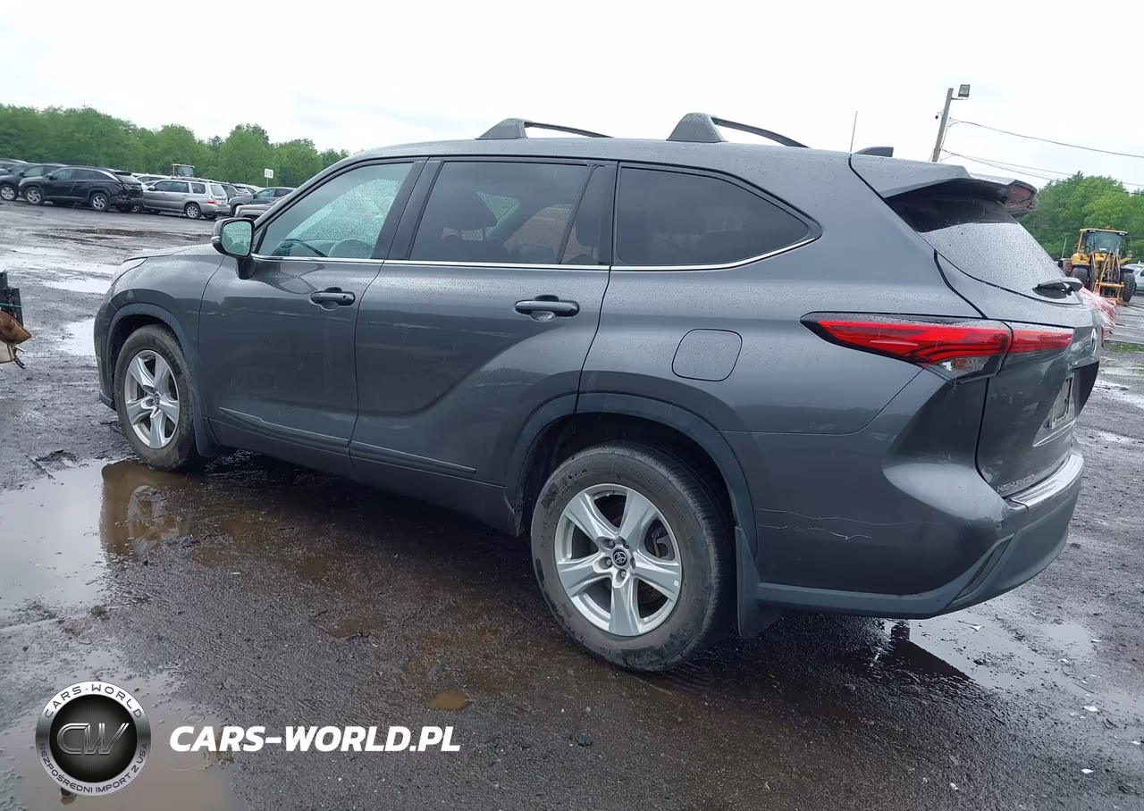 2022 Toyota Highlander Le VIN:5TDBZRBH6NS250367 - 3
