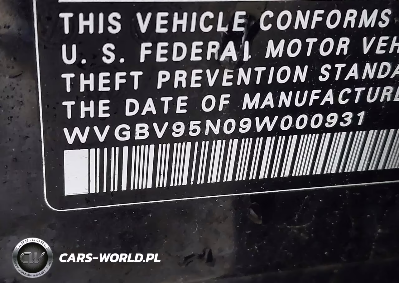 2009 Volkswagen Tiguan Se-Sel VIN:WVGBV95N09W000931 - 9
