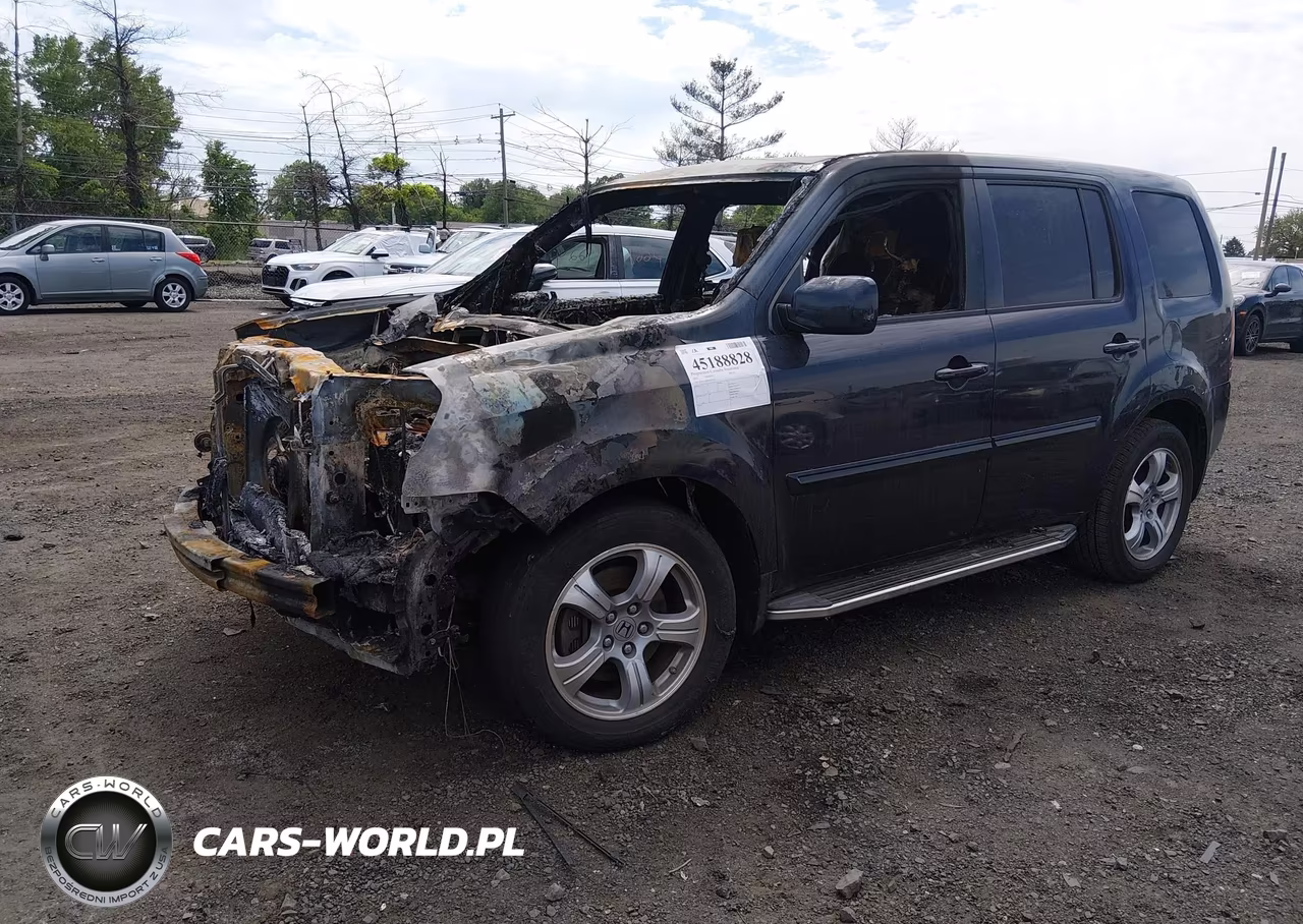 2012 Honda Pilot Ex VIN:5FNYF4H46CB079311 - 2