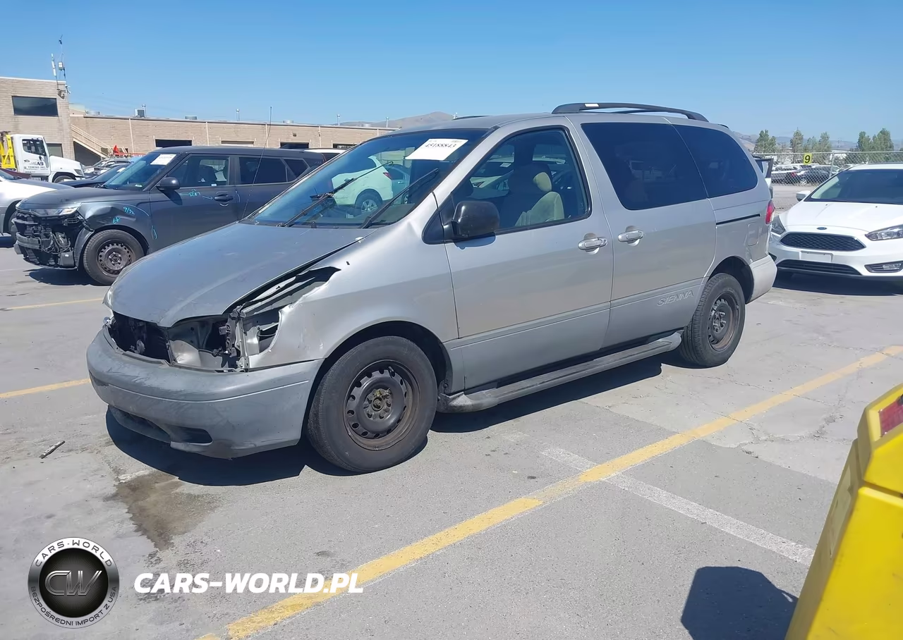 2001 Toyota Sienna Le VIN:4T3ZF13C51U326486 - 2