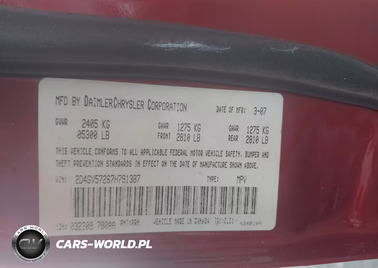 2007 Dodge Magnum Rt VIN:2D4GV57267H791387 - 9