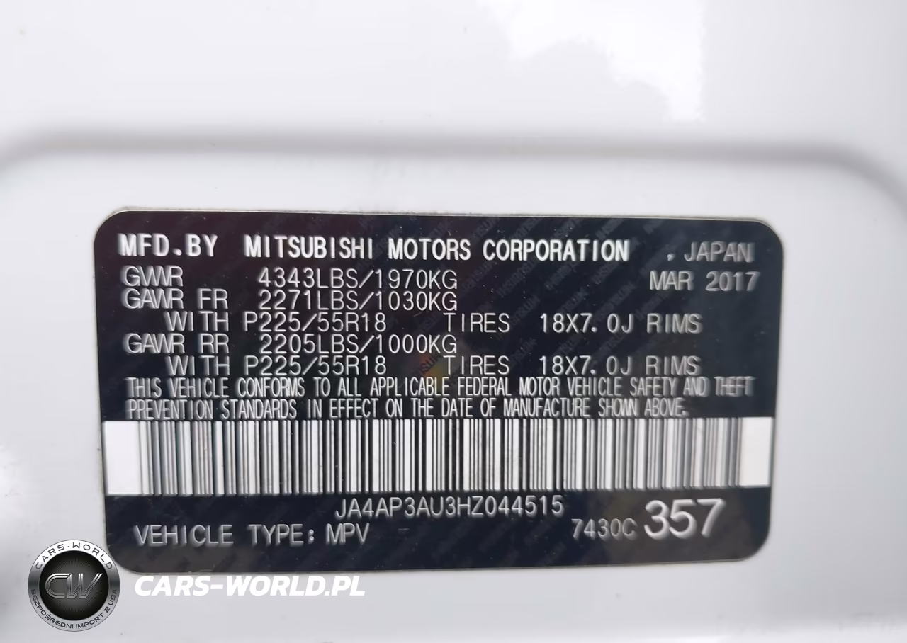 2017 Mitsubishi Outlander Sport 2.0 Es-2.0 Le VIN:JA4AP3AU3HZ044515 - 9