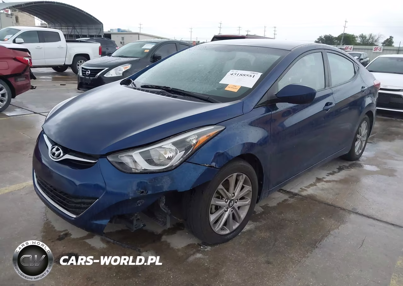 2015 Hyundai Elantra Se VIN:5NPDH4AE5FH619085 - 2