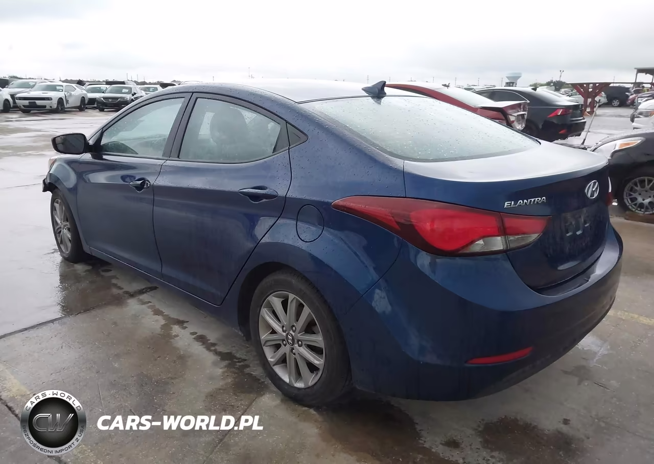 2015 Hyundai Elantra Se VIN:5NPDH4AE5FH619085 - 3