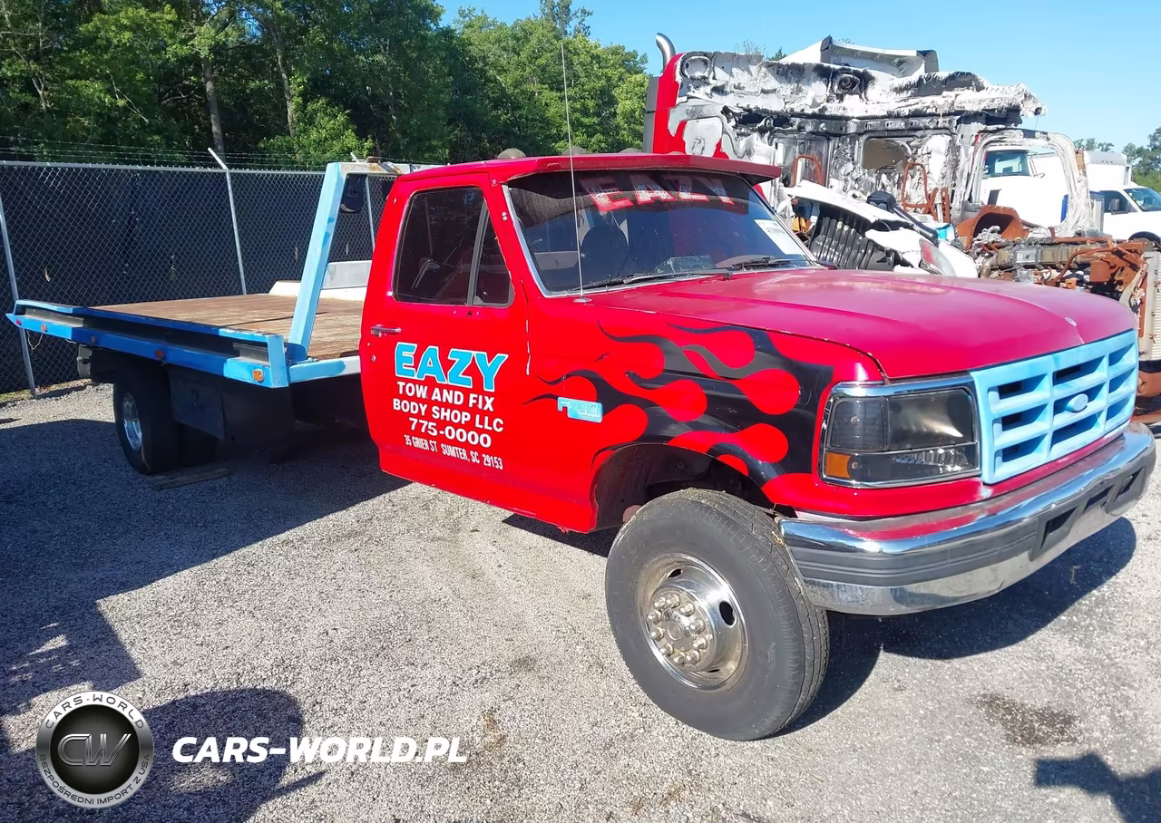 1992 Ford Flatbed Tow Truck