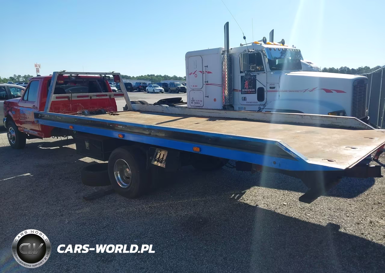1992 Ford Flatbed Tow Truck VIN:2FDLF47M4NCA09145 - 3