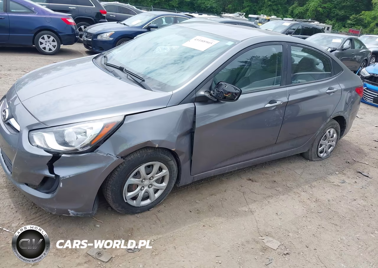 2013 Hyundai Accent Gls VIN:KMHCT4AE5DU507542 - 2