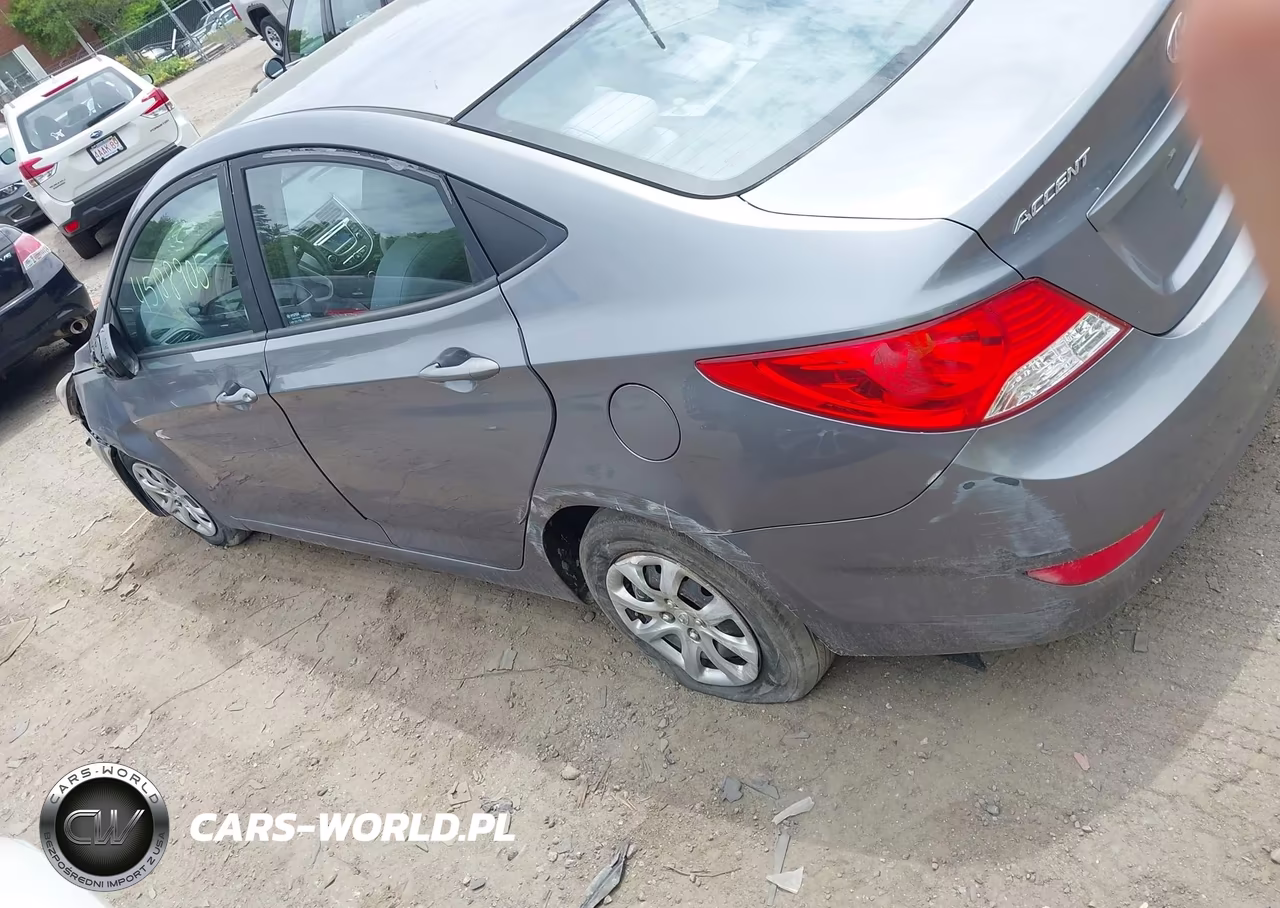 2013 Hyundai Accent Gls VIN:KMHCT4AE5DU507542 - 3