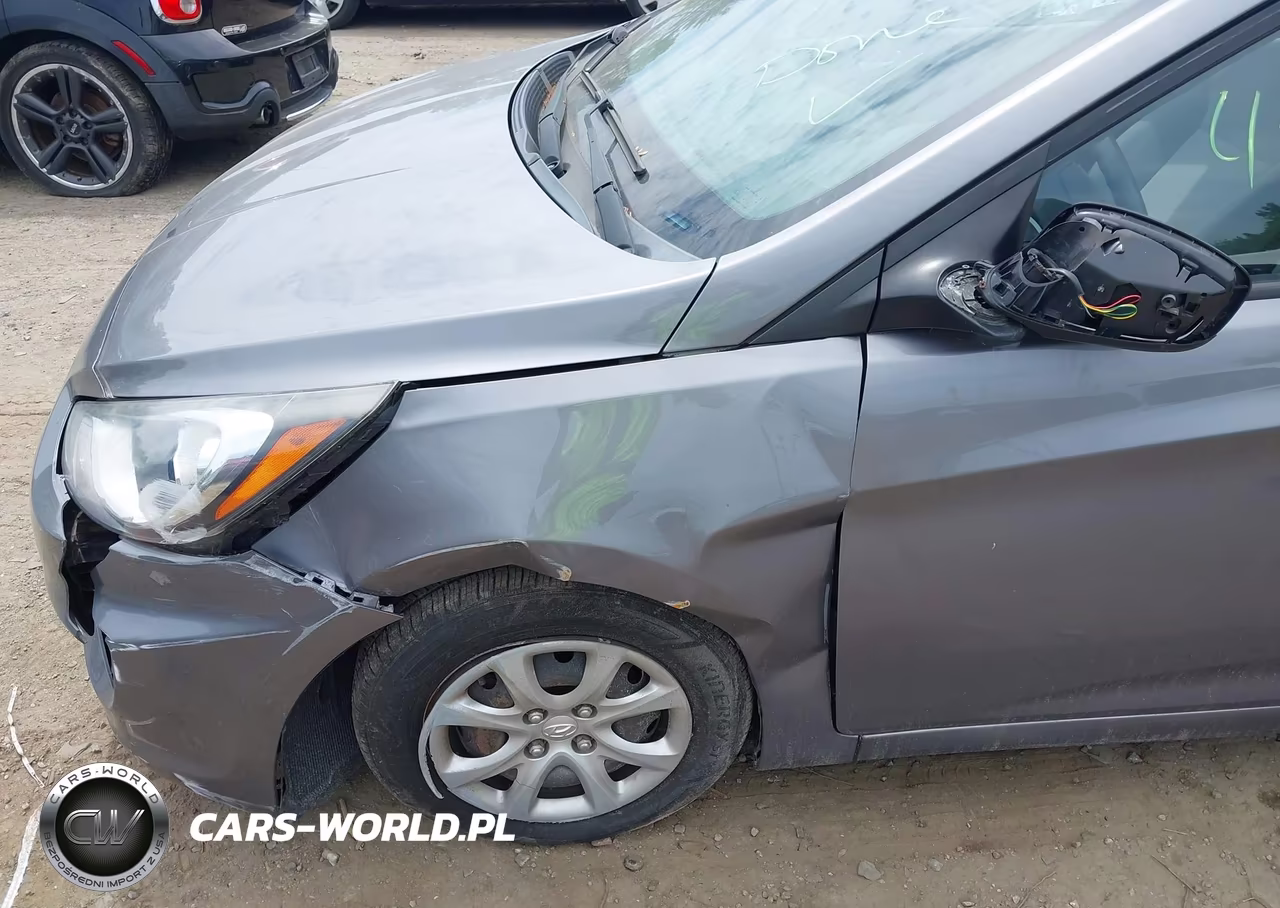 2013 Hyundai Accent Gls VIN:KMHCT4AE5DU507542 - 6