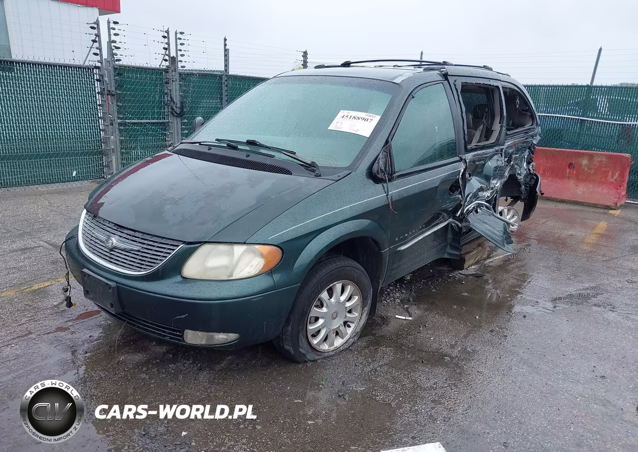 2001 Chrysler Town & Country Lxi VIN:2C8GP54L21R158146 - 2
