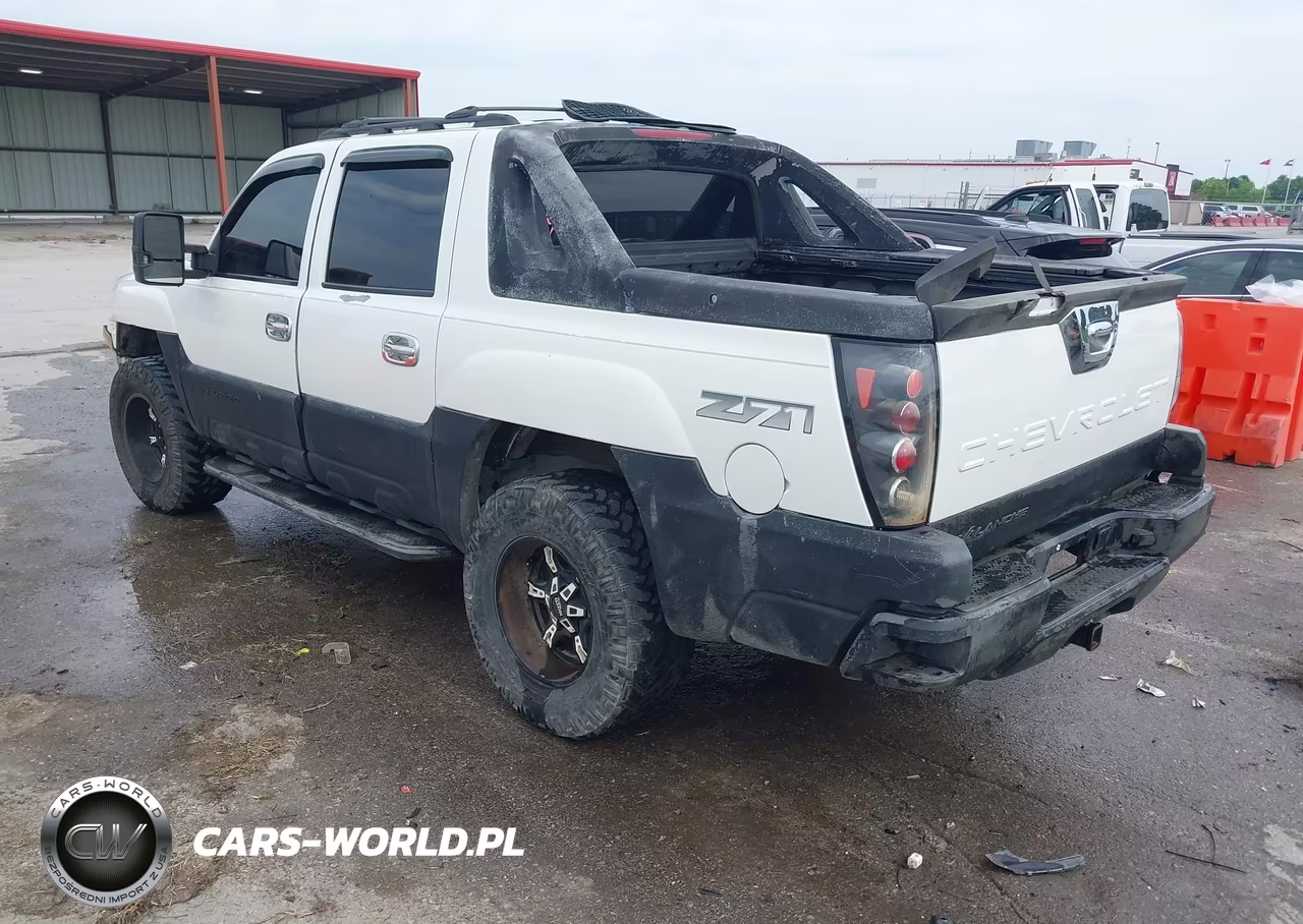 2002 Chevrolet Avalanche 1500 VIN:3GNEK13T62G225315 - 3