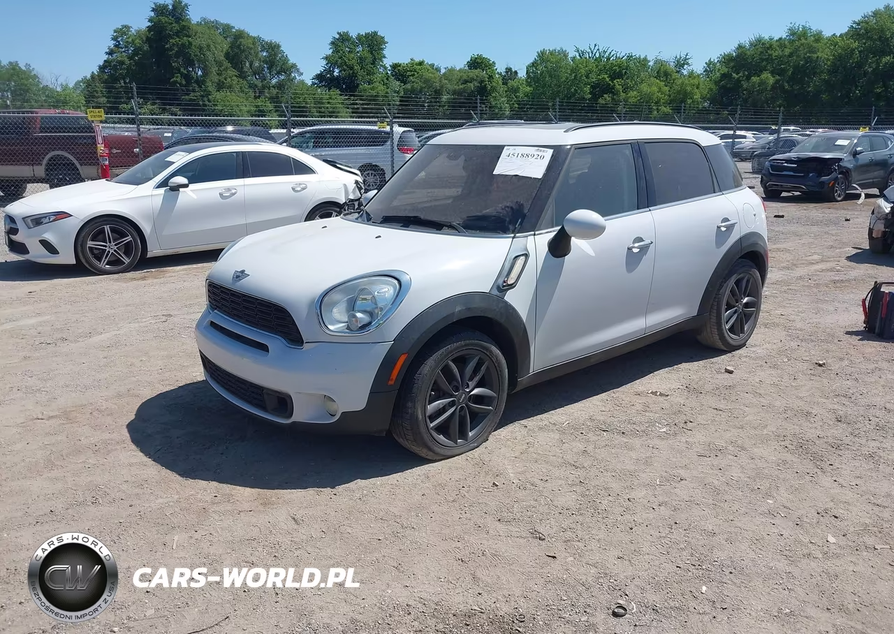 2013 Mini Countryman Cooper S VIN:WMWZC3C52DWP24845 - 2
