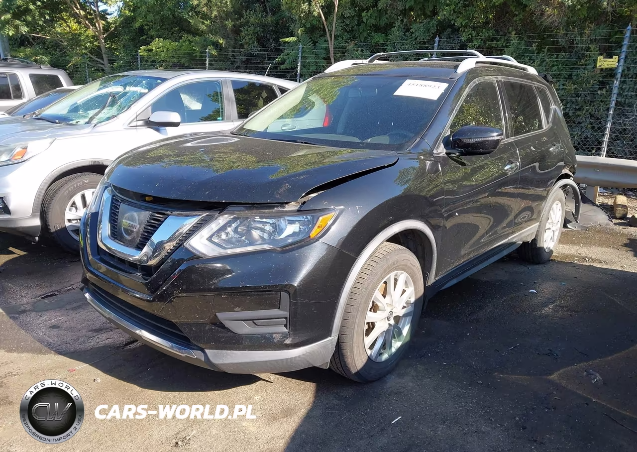 2017 Nissan Rogue Sv VIN:KNMAT2MVXHP606440 - 2