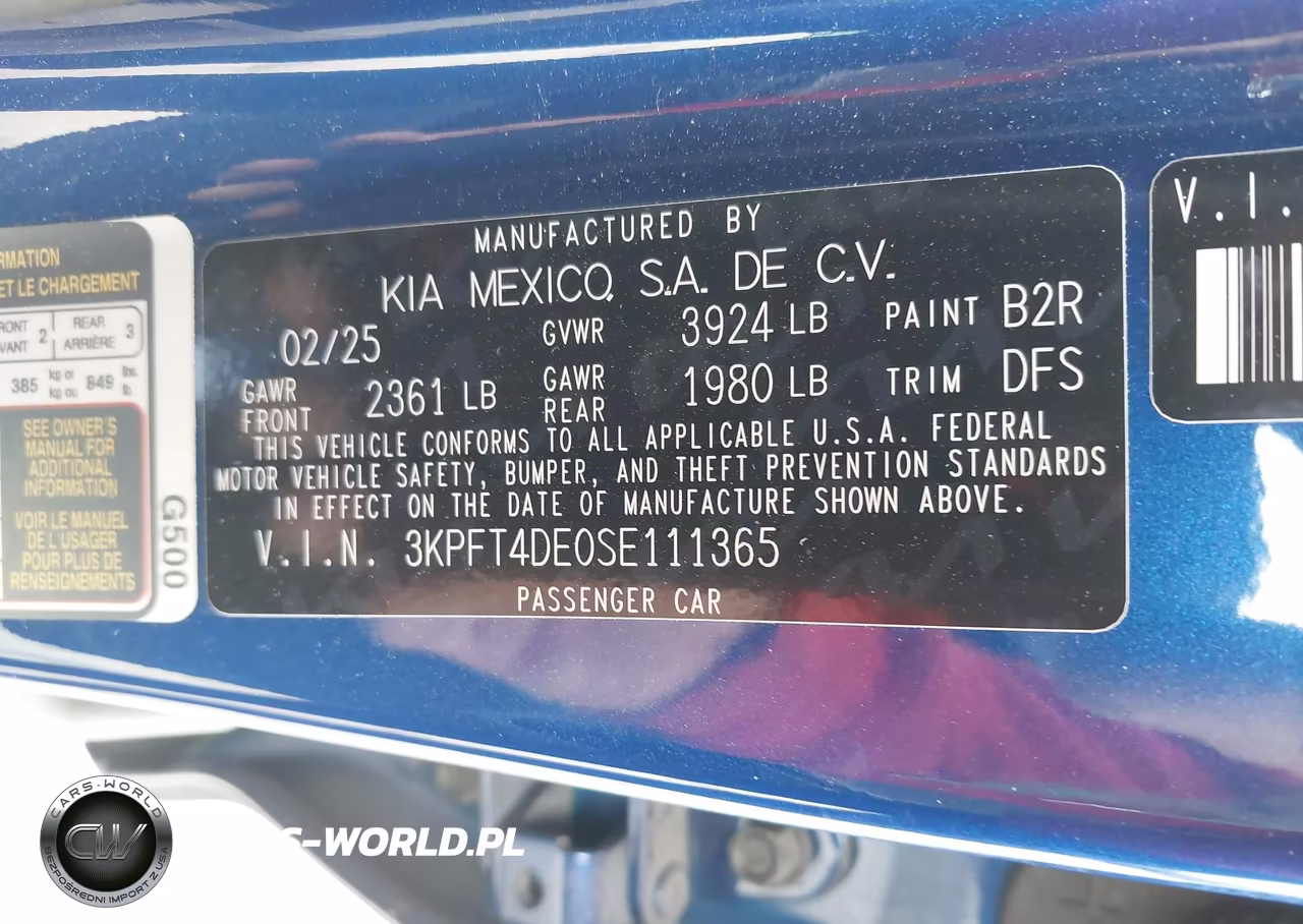 2025 Kia K4 Lxs VIN:3KPFT4DE0SE111365 - 9