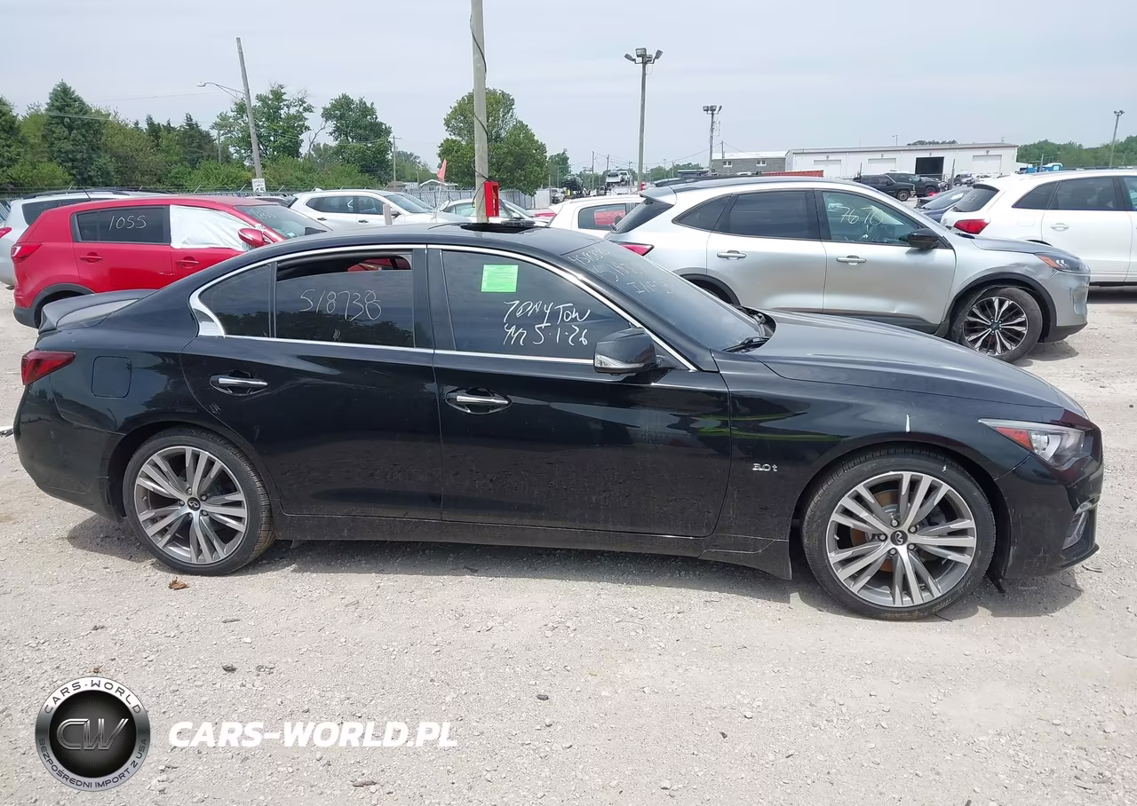 2019 Infiniti Q50 3.0T Luxe VIN:JN1EV7AR7KM551246 - 13